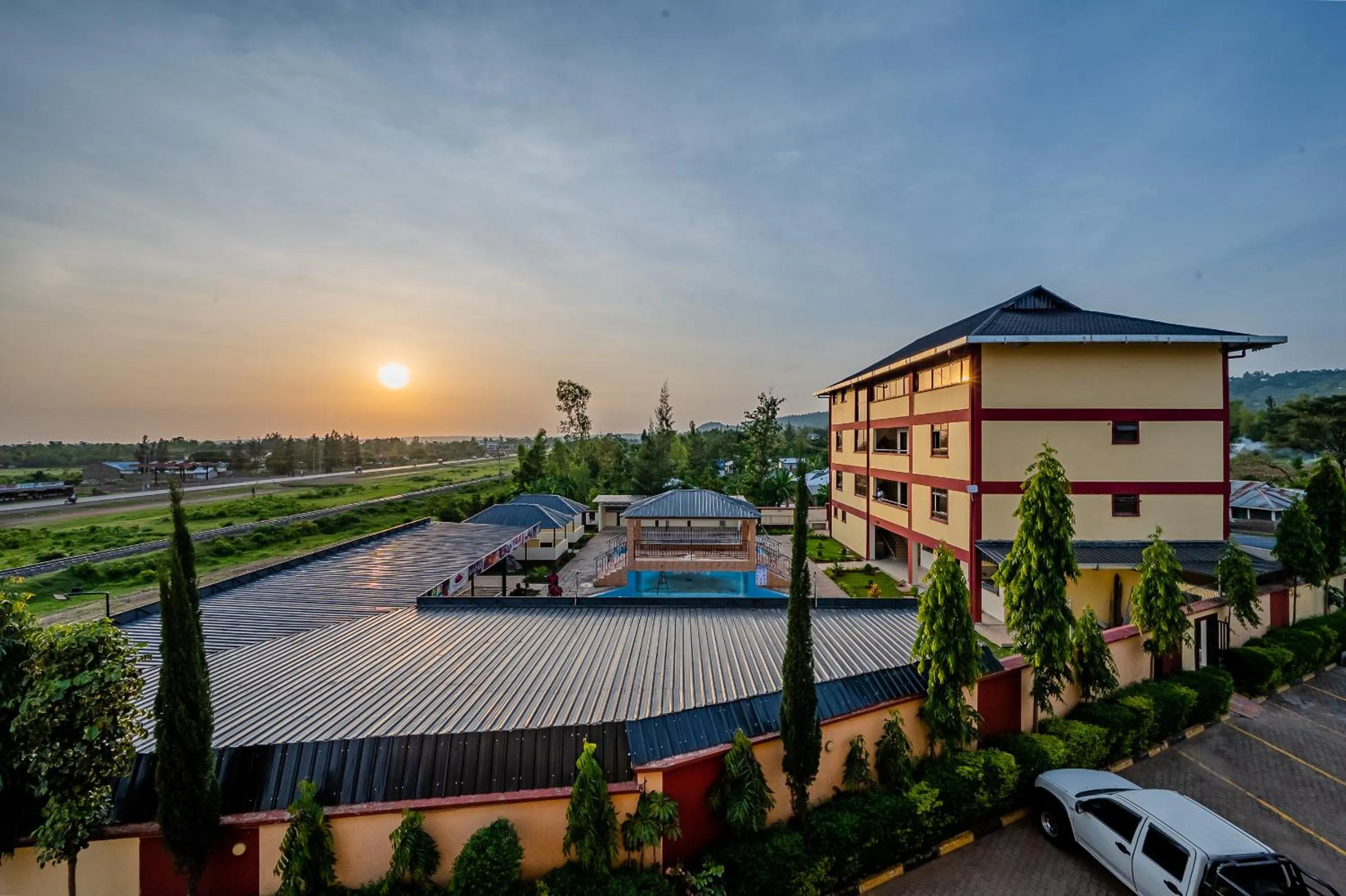 Property building in Divine Homes Resort Kisumu