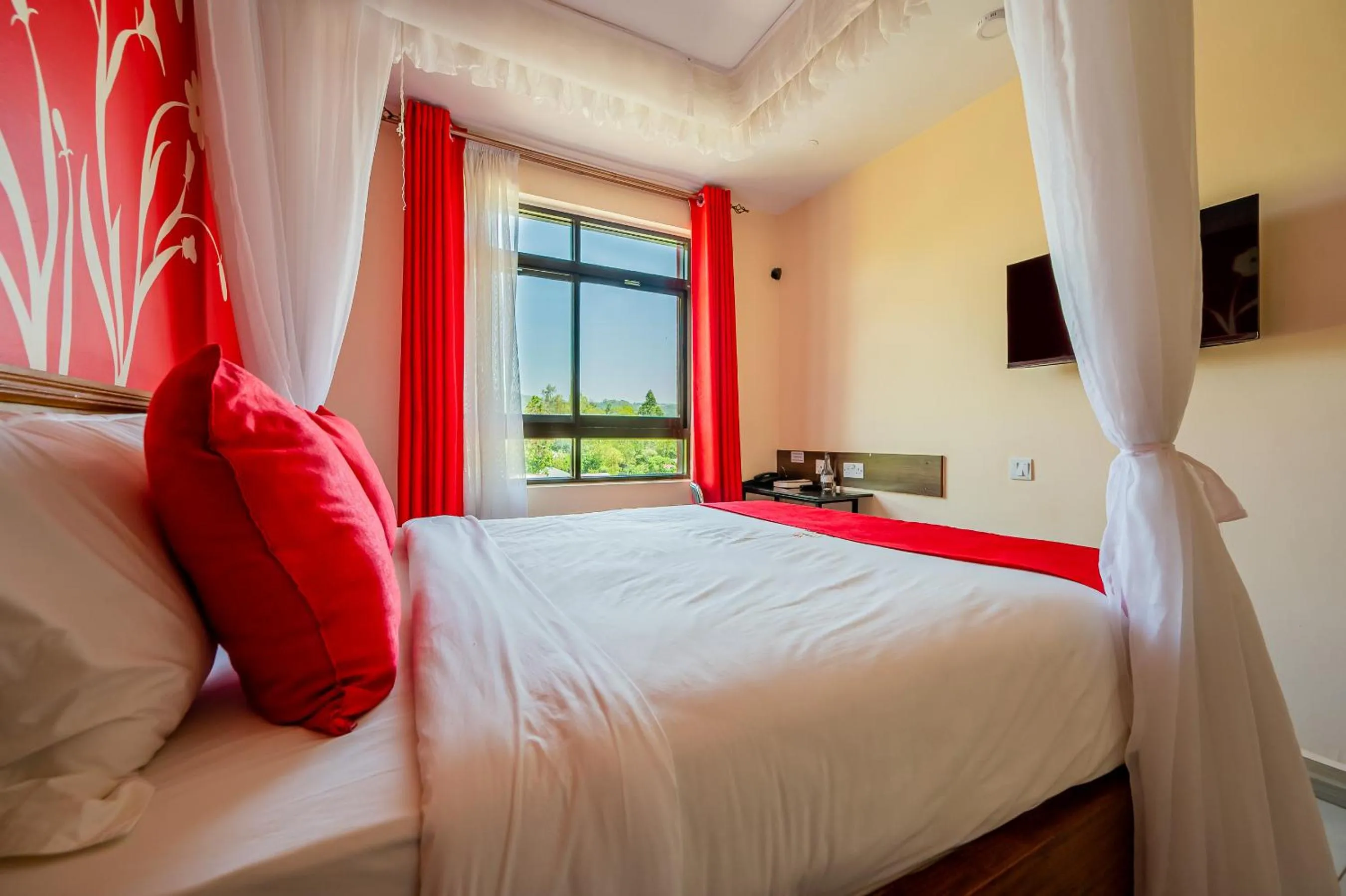 Bed in Divine Homes Resort Kisumu