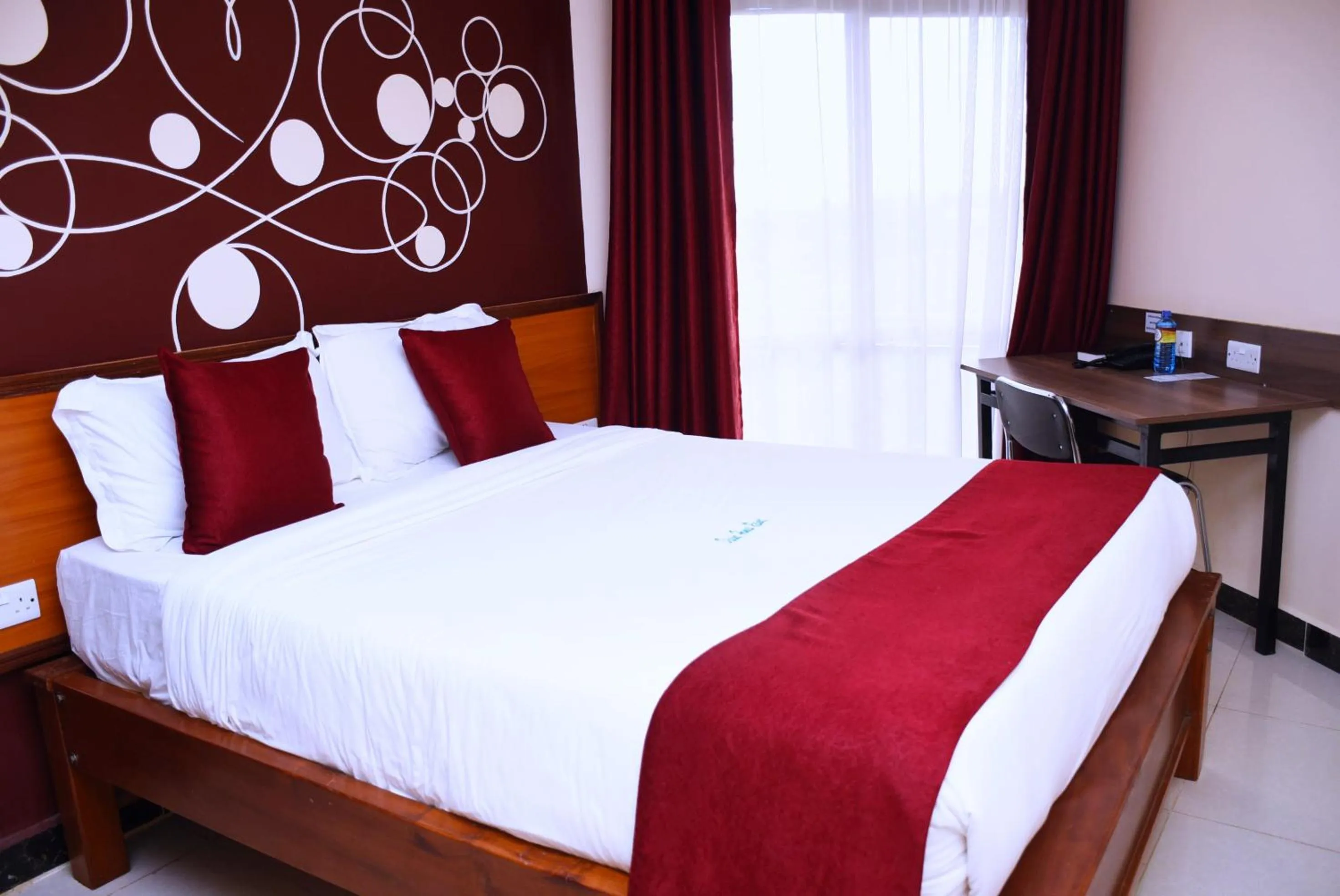 Bed in Divine Homes Resort Kisumu