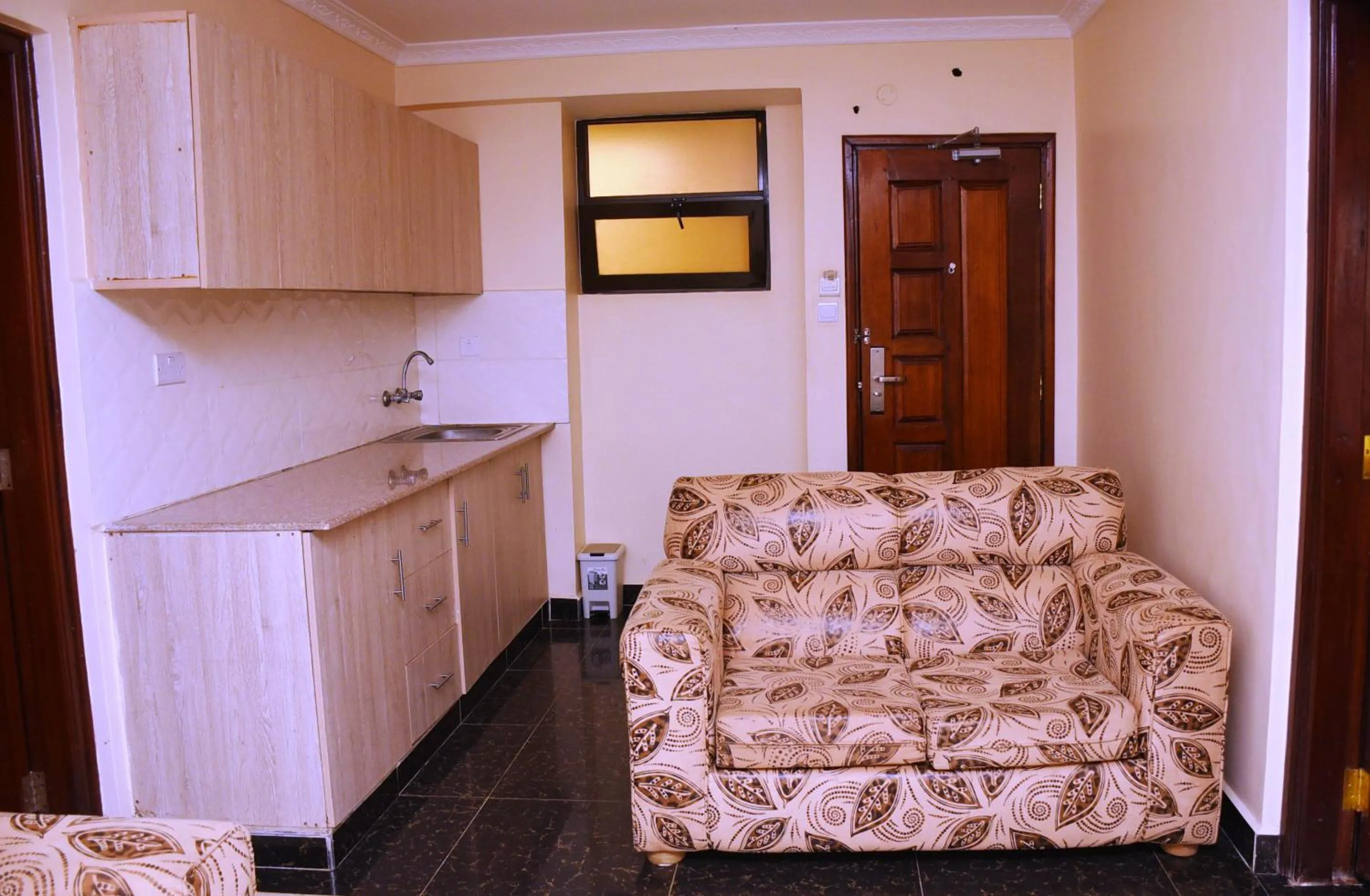 Seating area in Divine Homes Resort Kisumu