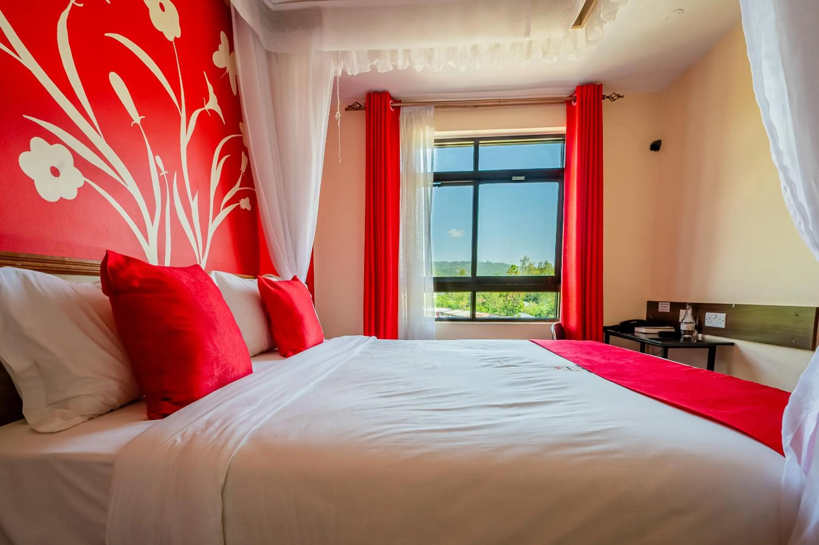 Bed in Divine Homes Resort Kisumu