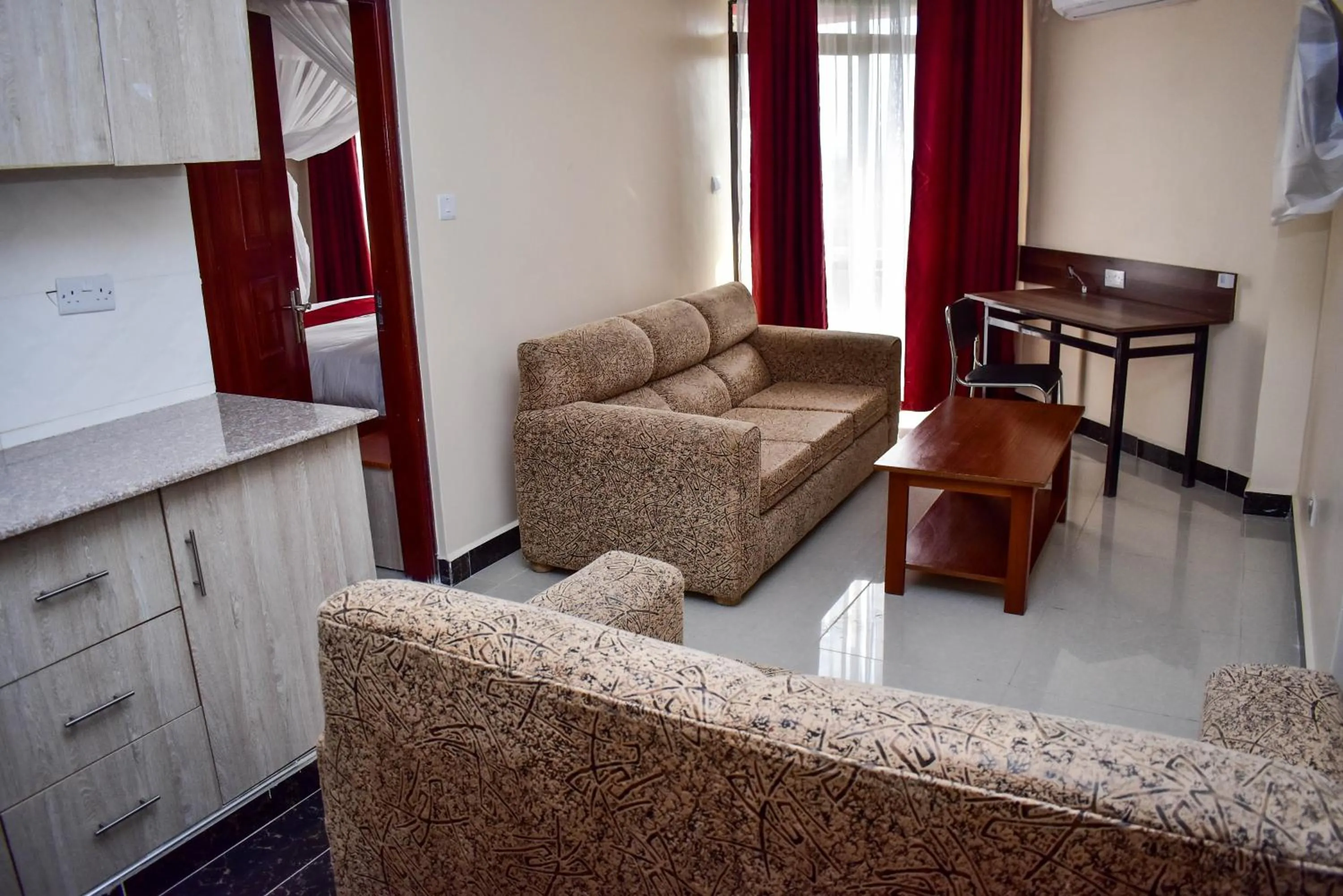 Kitchen or kitchenette in Divine Homes Resort Kisumu