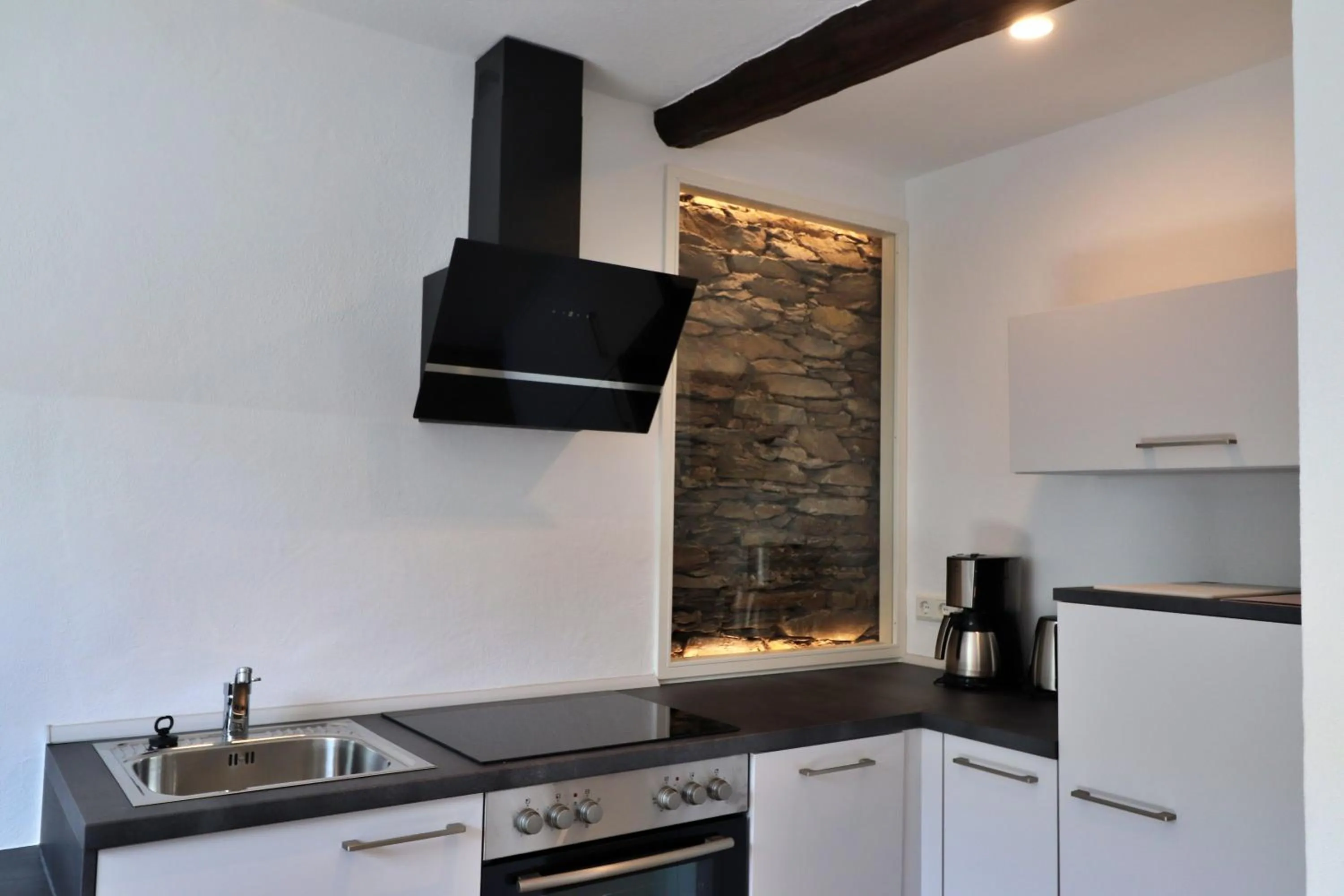 Kitchen or kitchenette in Hotel Zur Post