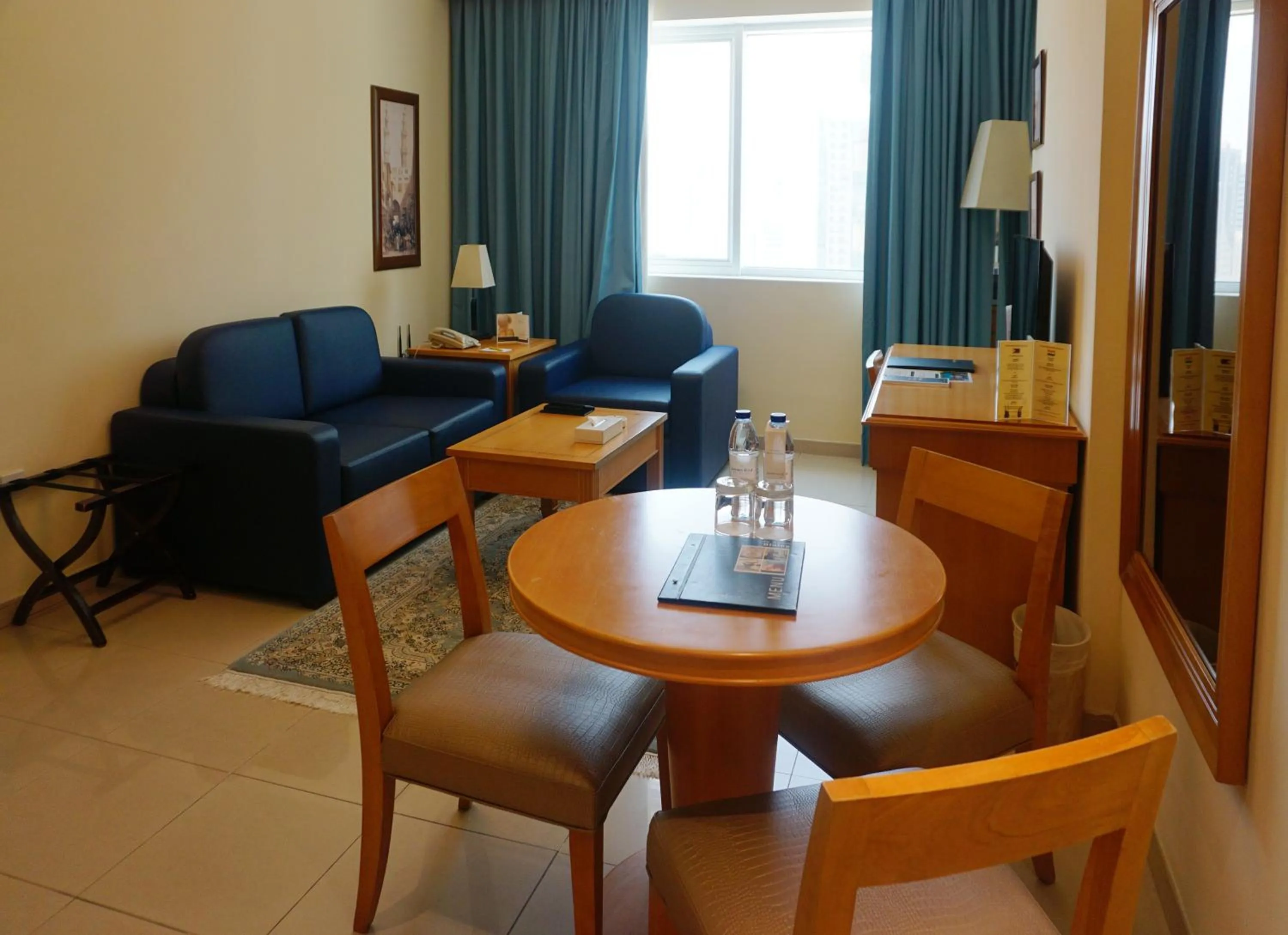 Living room in Golden Tulip Sharjah