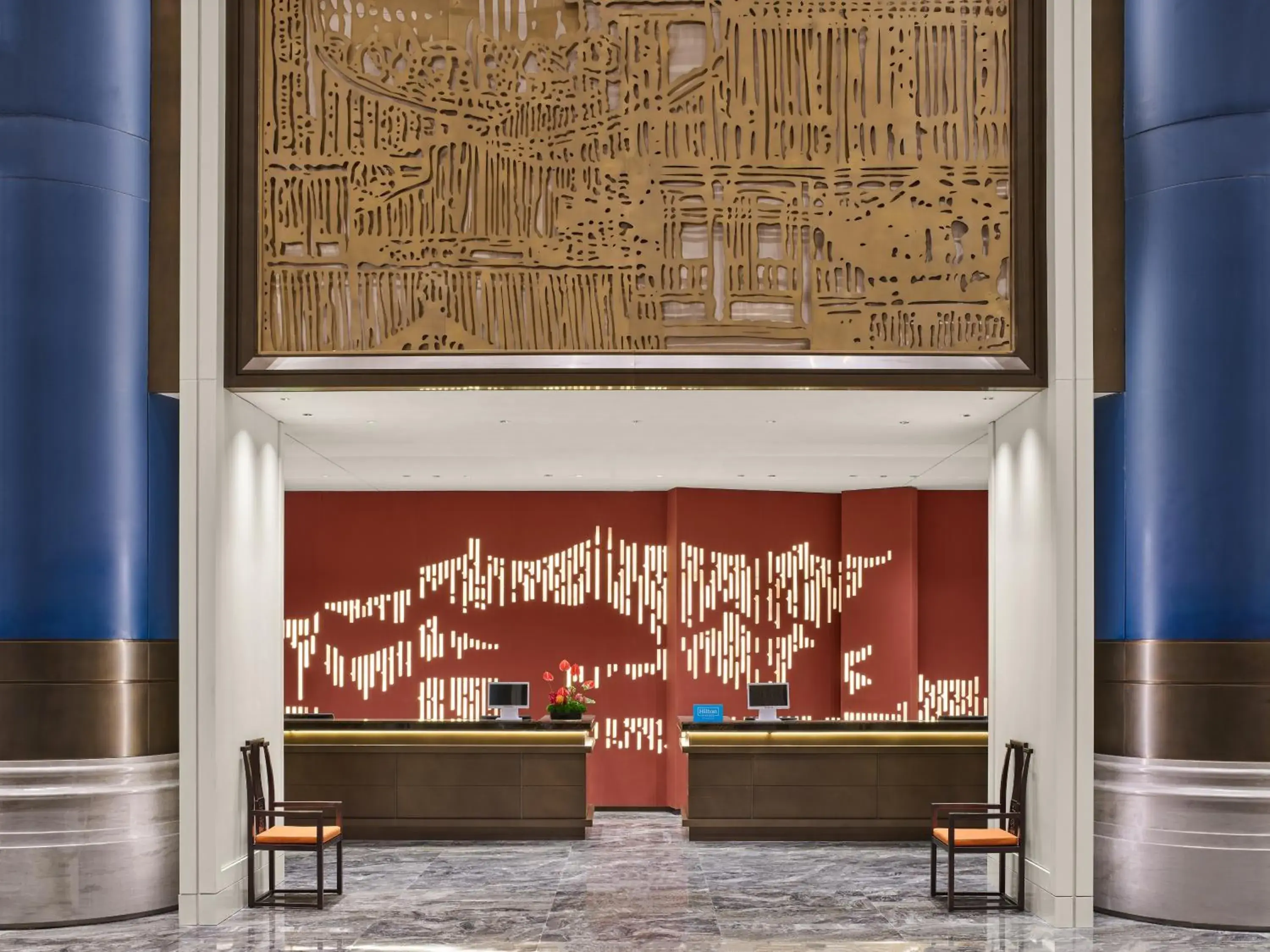 Lobby or reception in Doubletree By Hilton Beijing East Third Ring Road Lobby or reception in Doubletree By Hilton Beijing East Third Ring Road