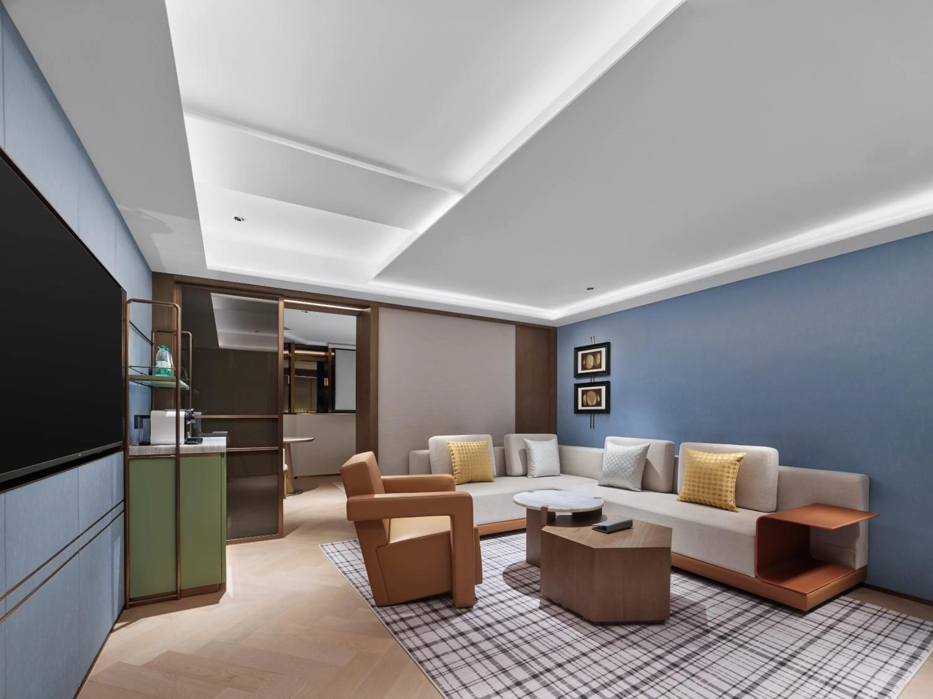 Living room in Doubletree By Hilton Beijing East Third Ring Road