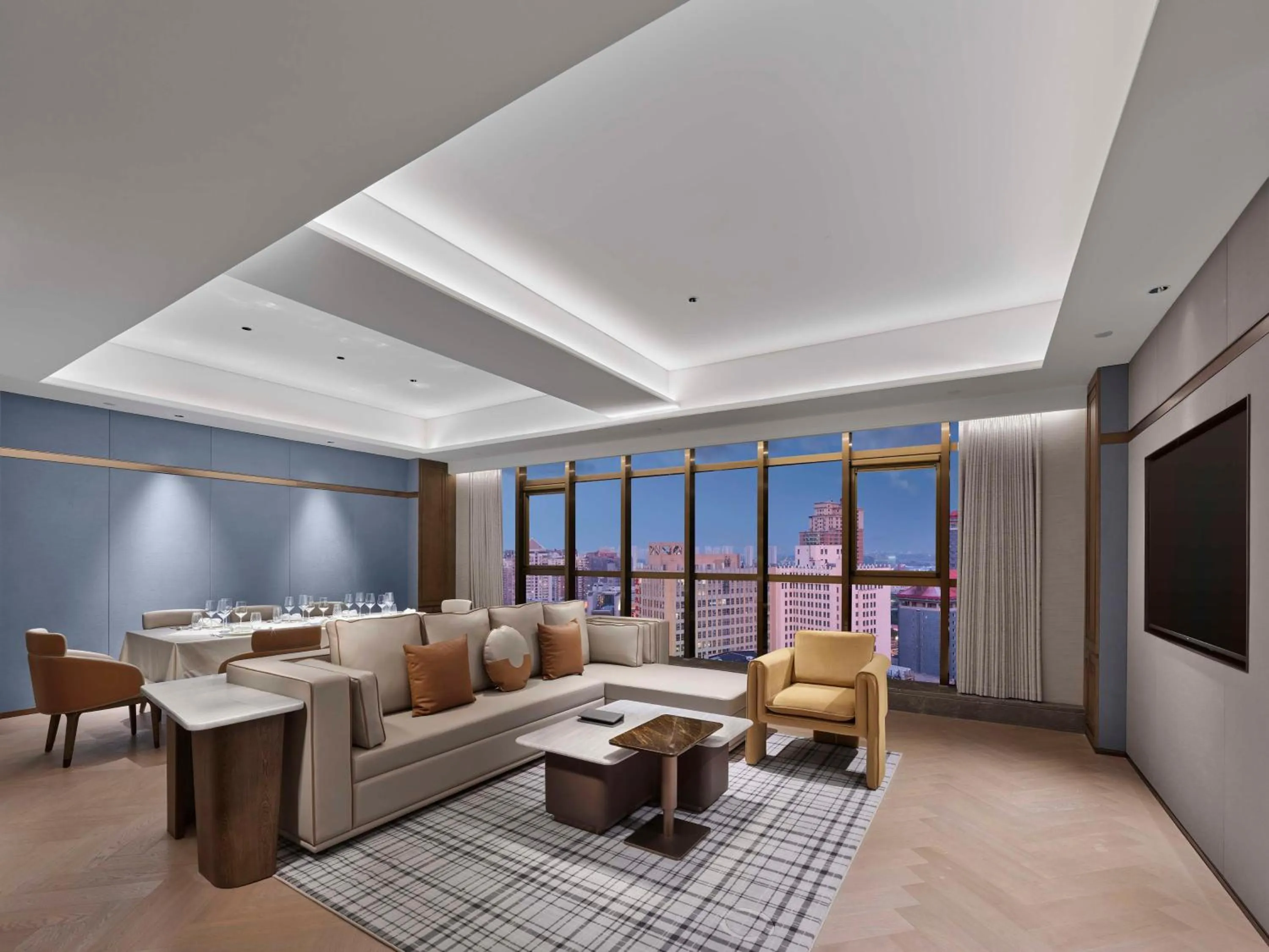 Living room in Doubletree By Hilton Beijing East Third Ring Road