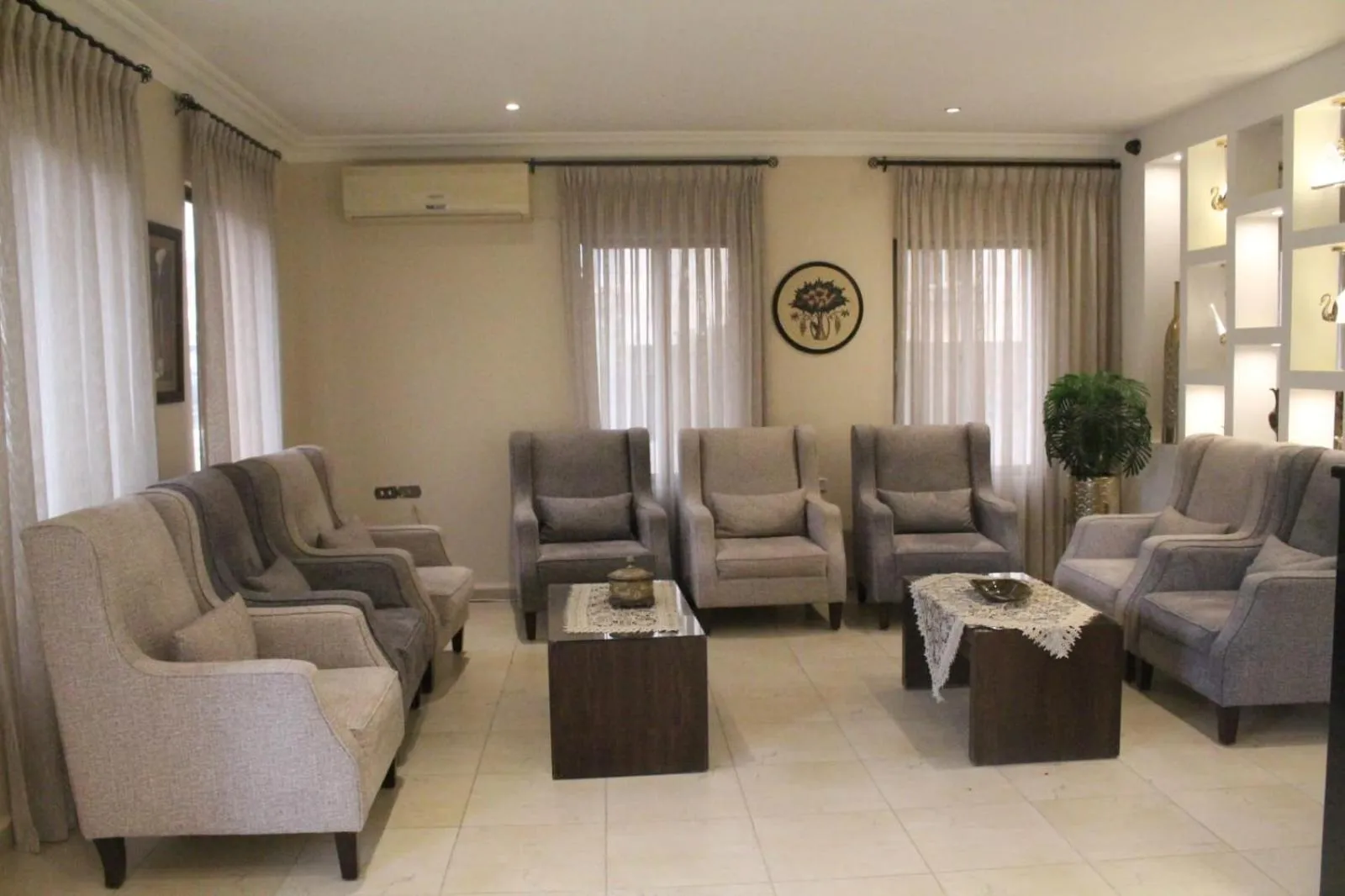 Lobby or reception in Salome Hotel