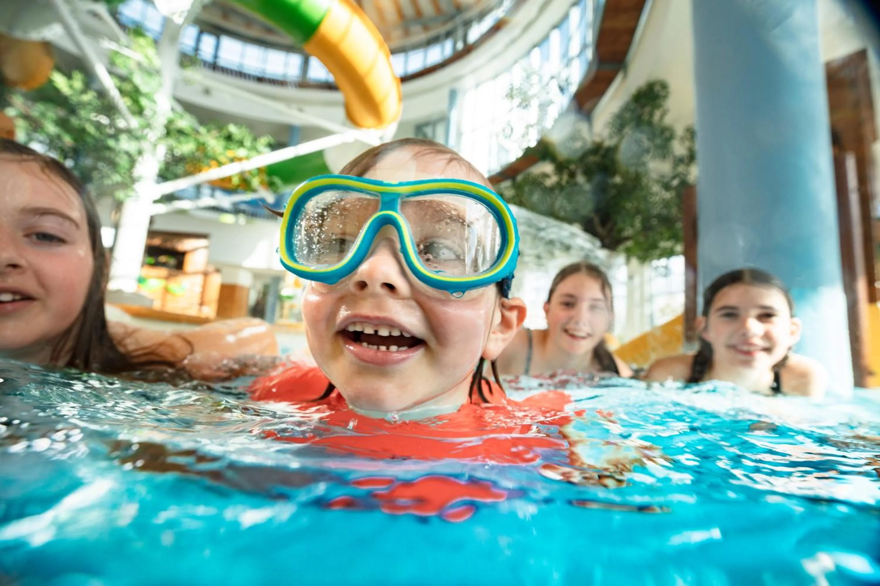 Swimming pool in BEECH Resort Fleesensee