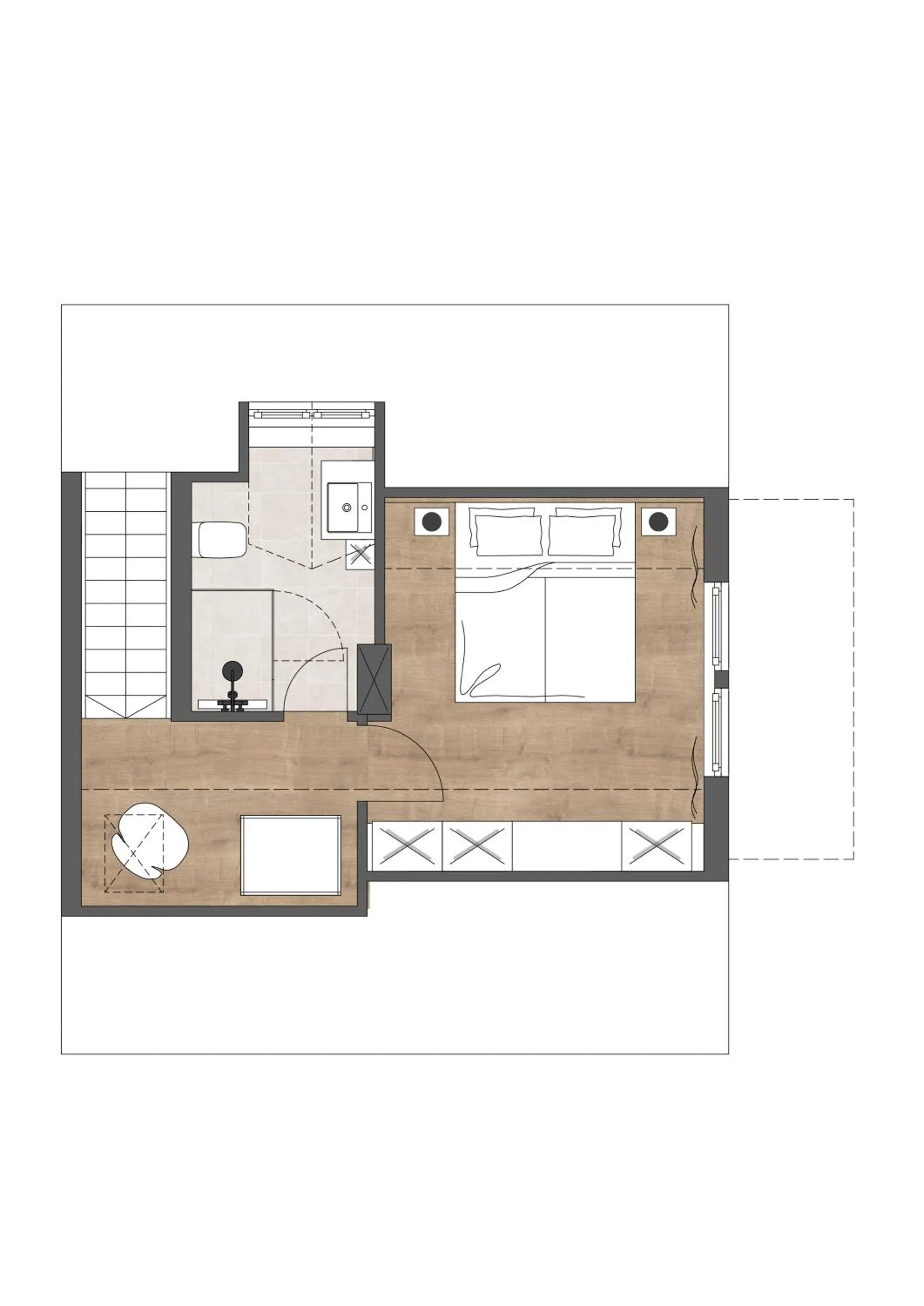 Floor plan in BEECH Resort Fleesensee