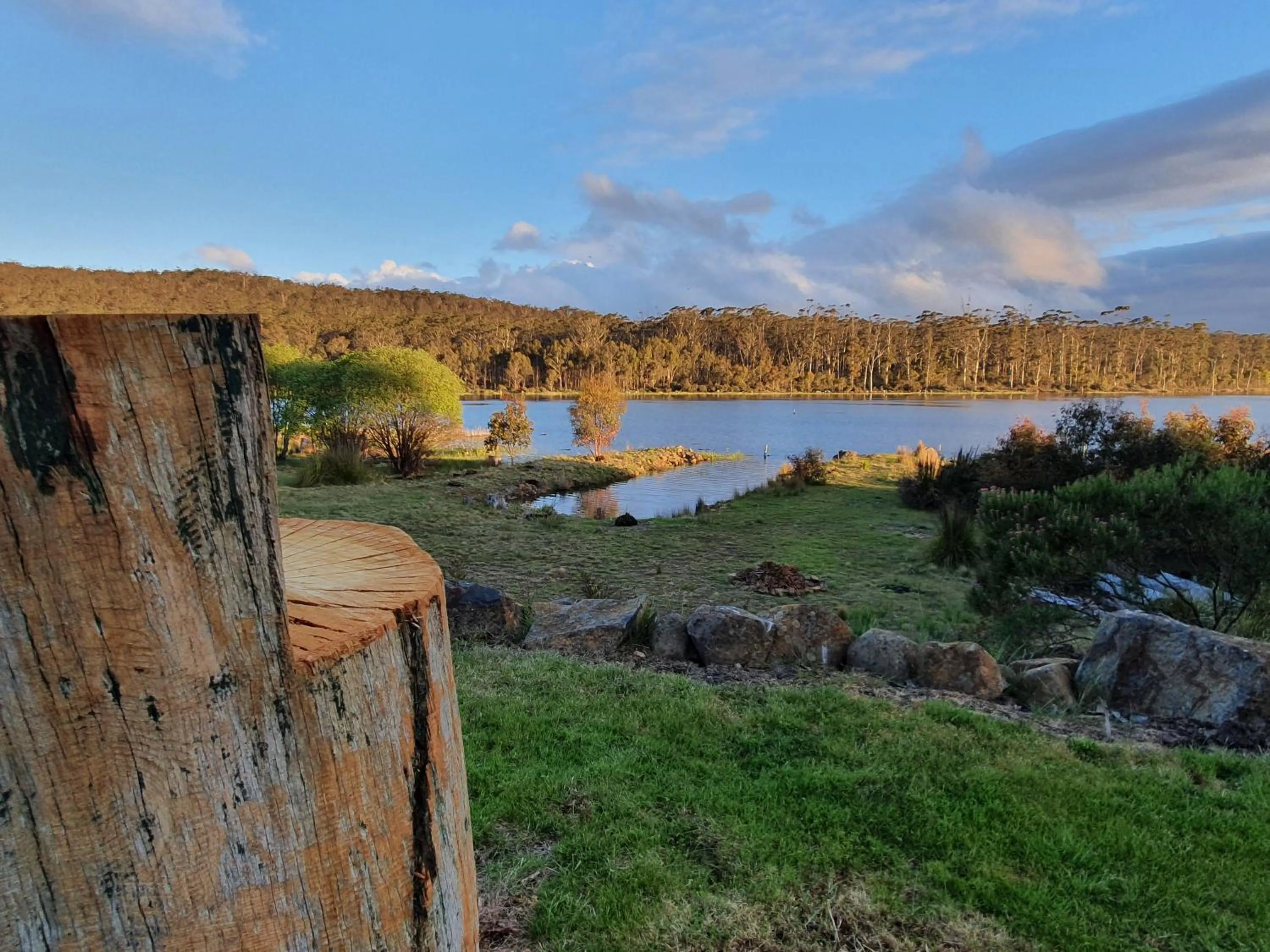 Lake view in Lake Yalleena Nature Retreat