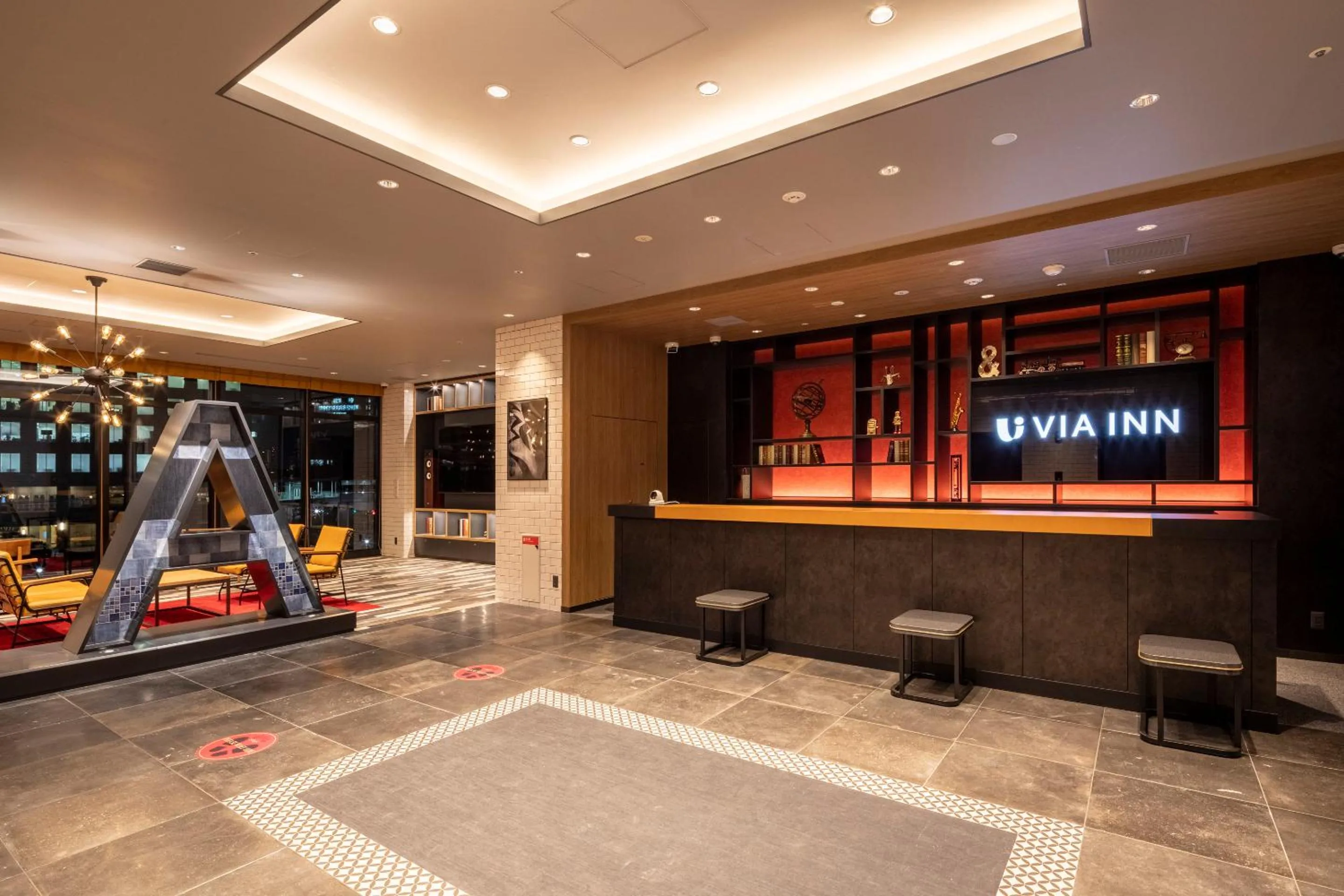 Lobby or reception in Via Inn Prime Osaka Kyobashi