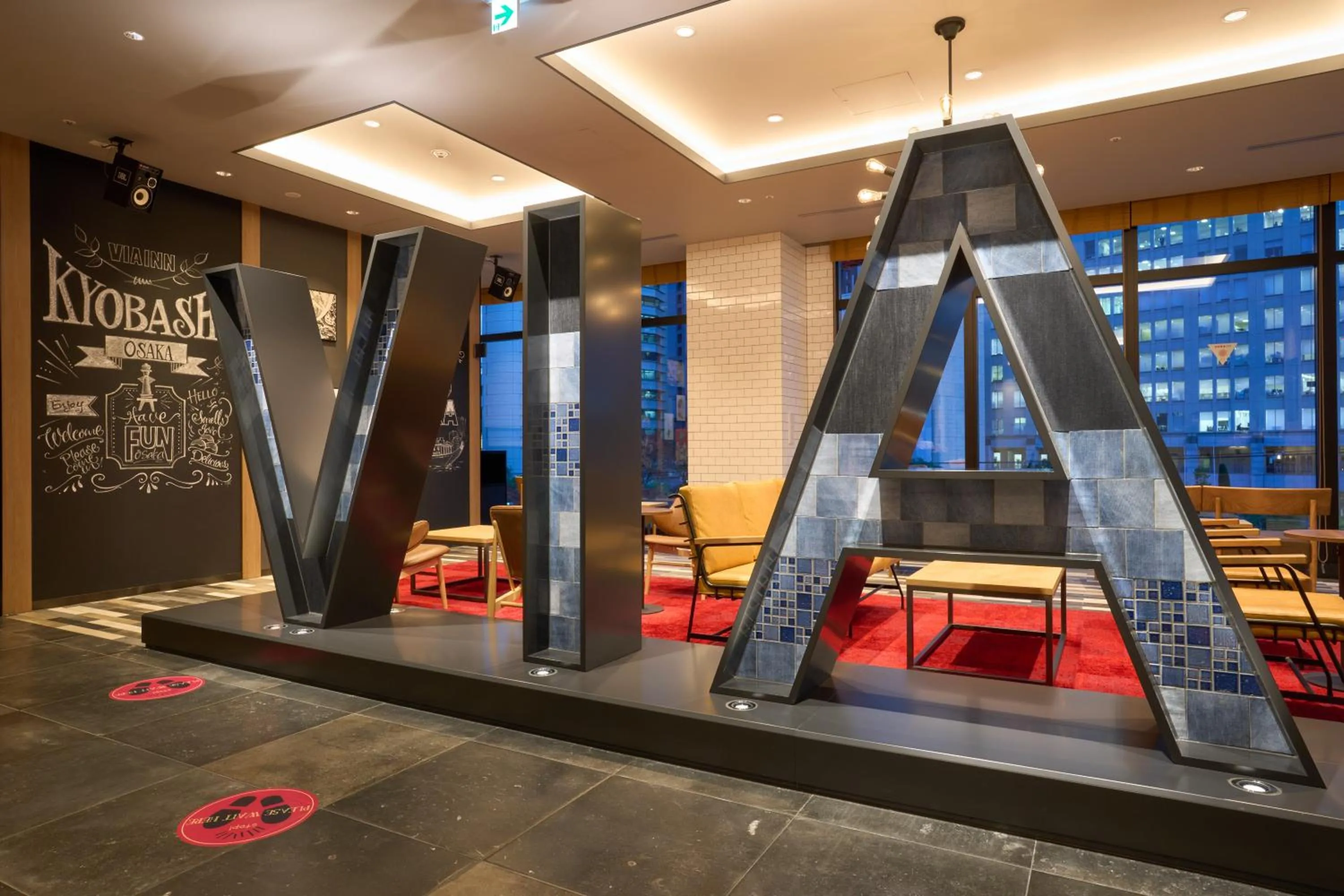 Lobby or reception in Via Inn Prime Osaka Kyobashi
