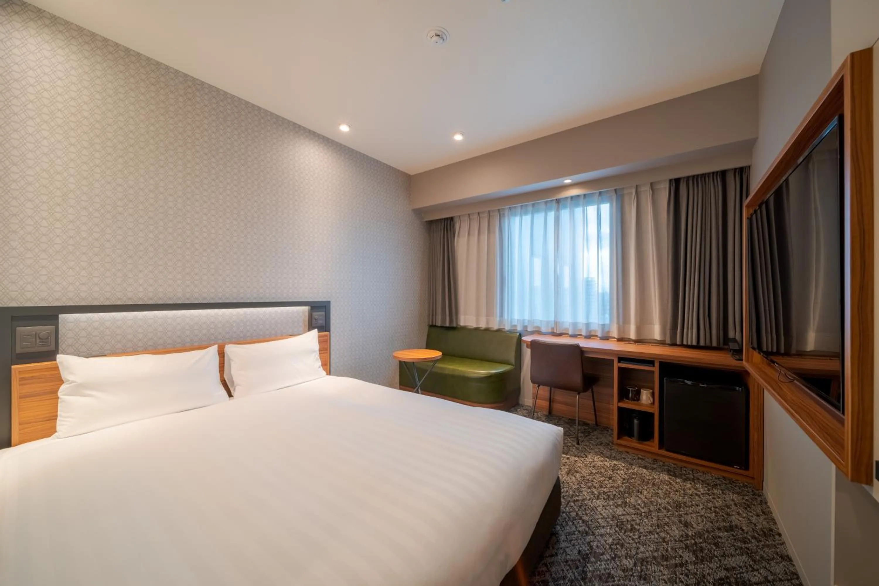 Bed in Via Inn Prime Osaka Kyobashi