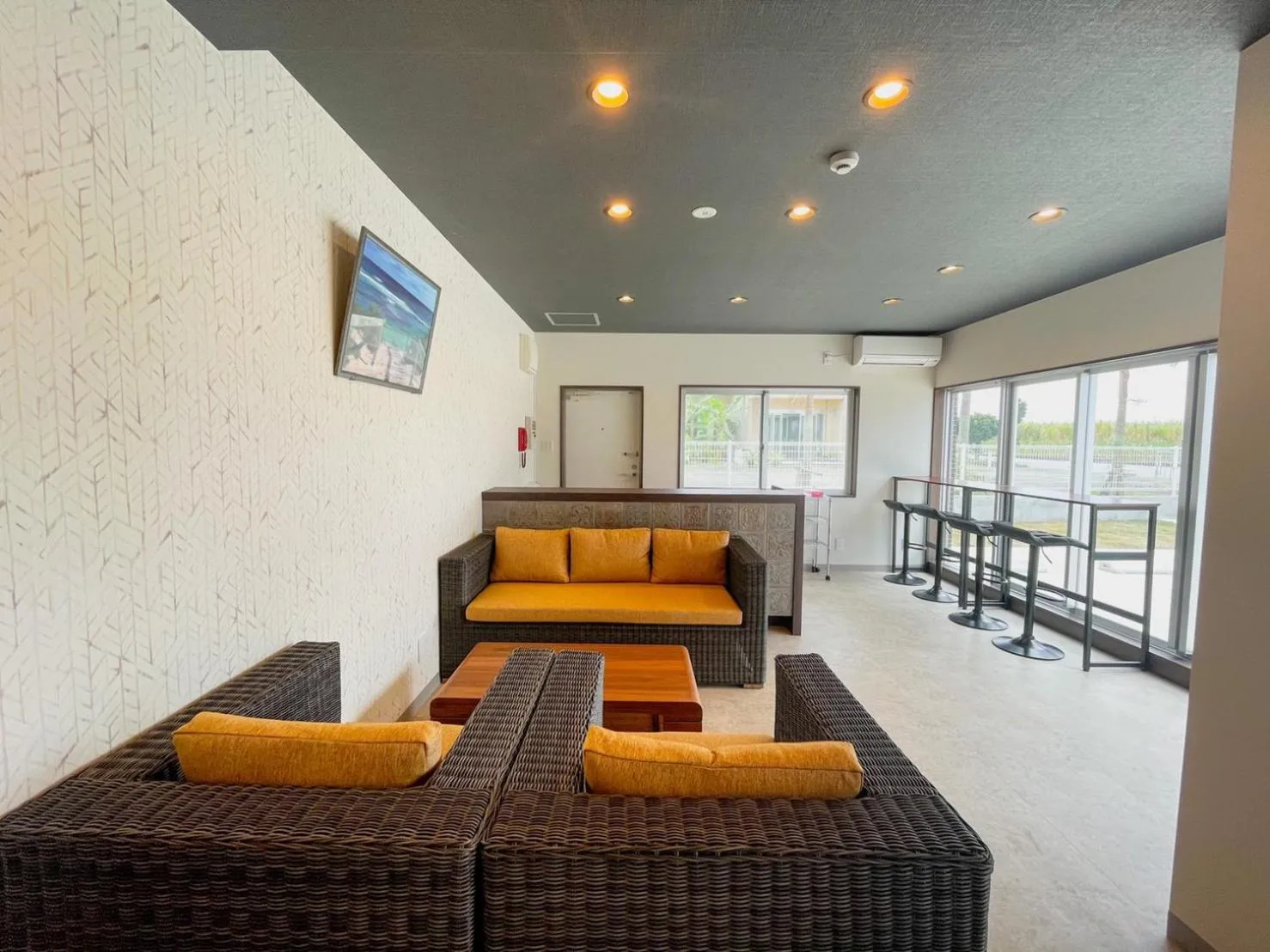 Lobby or reception in HOTEL Fit in Miyakojima