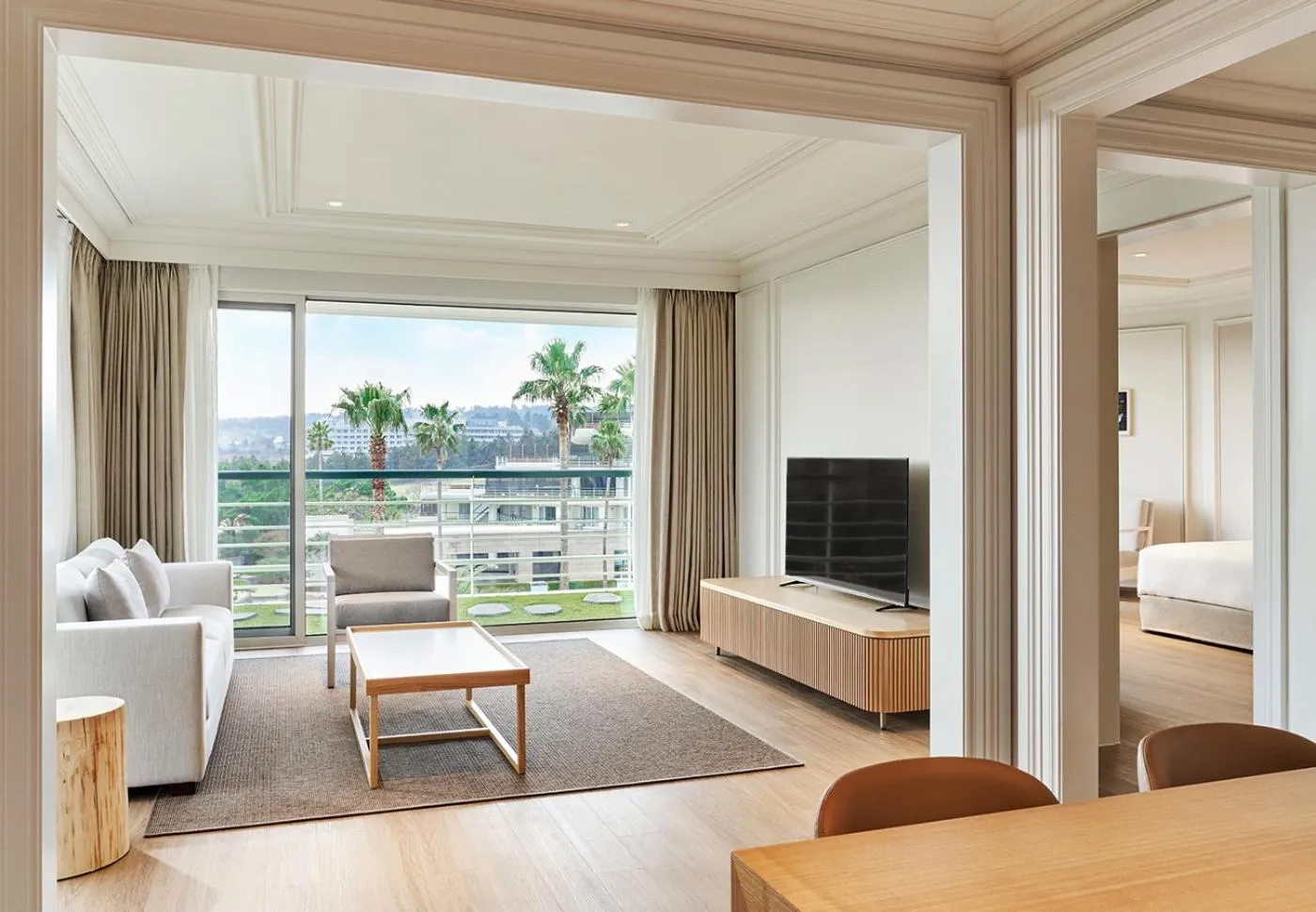 Living room in Grand Josun Jeju