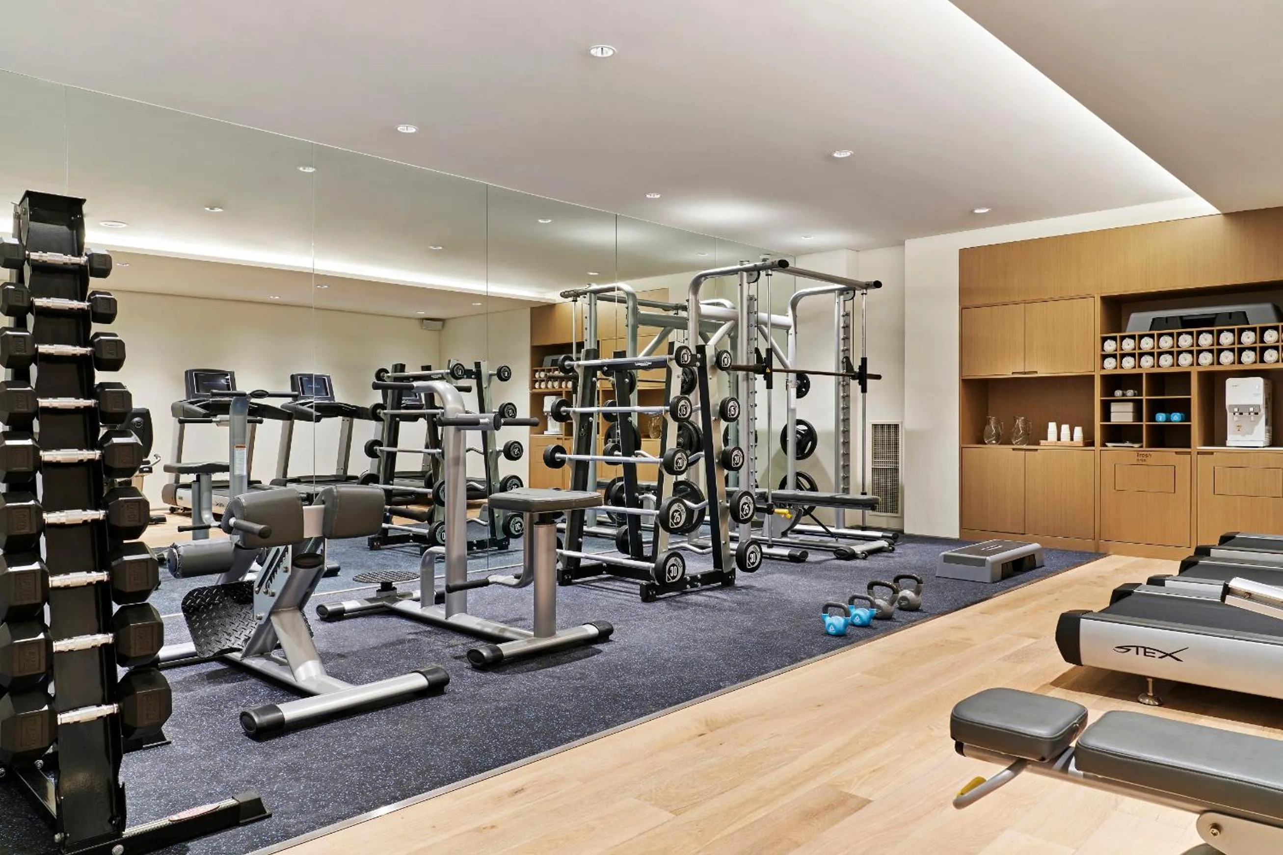 Fitness centre/facilities in Grand Josun Jeju