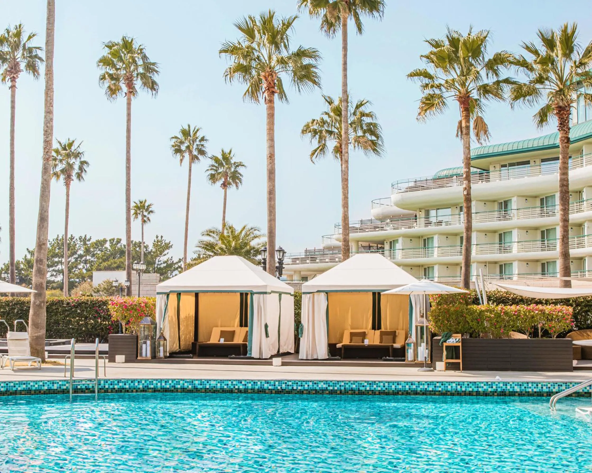 Swimming pool in Grand Josun Jeju
