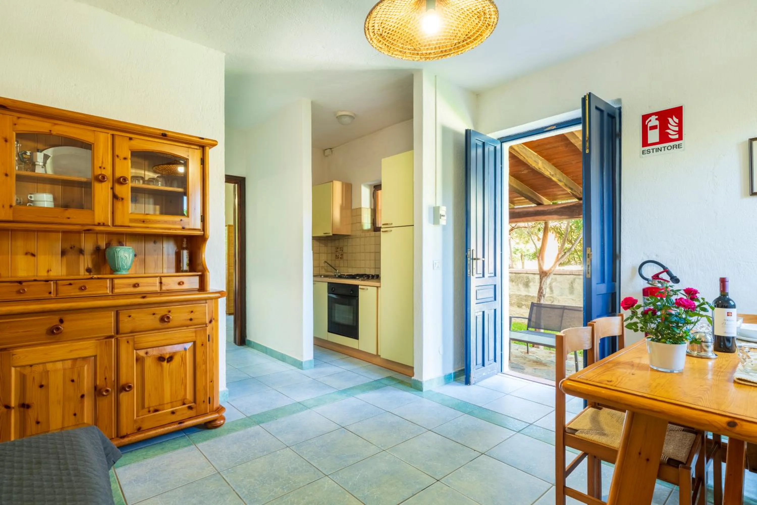 Kitchen or kitchenette in Appartamenti Tiffany