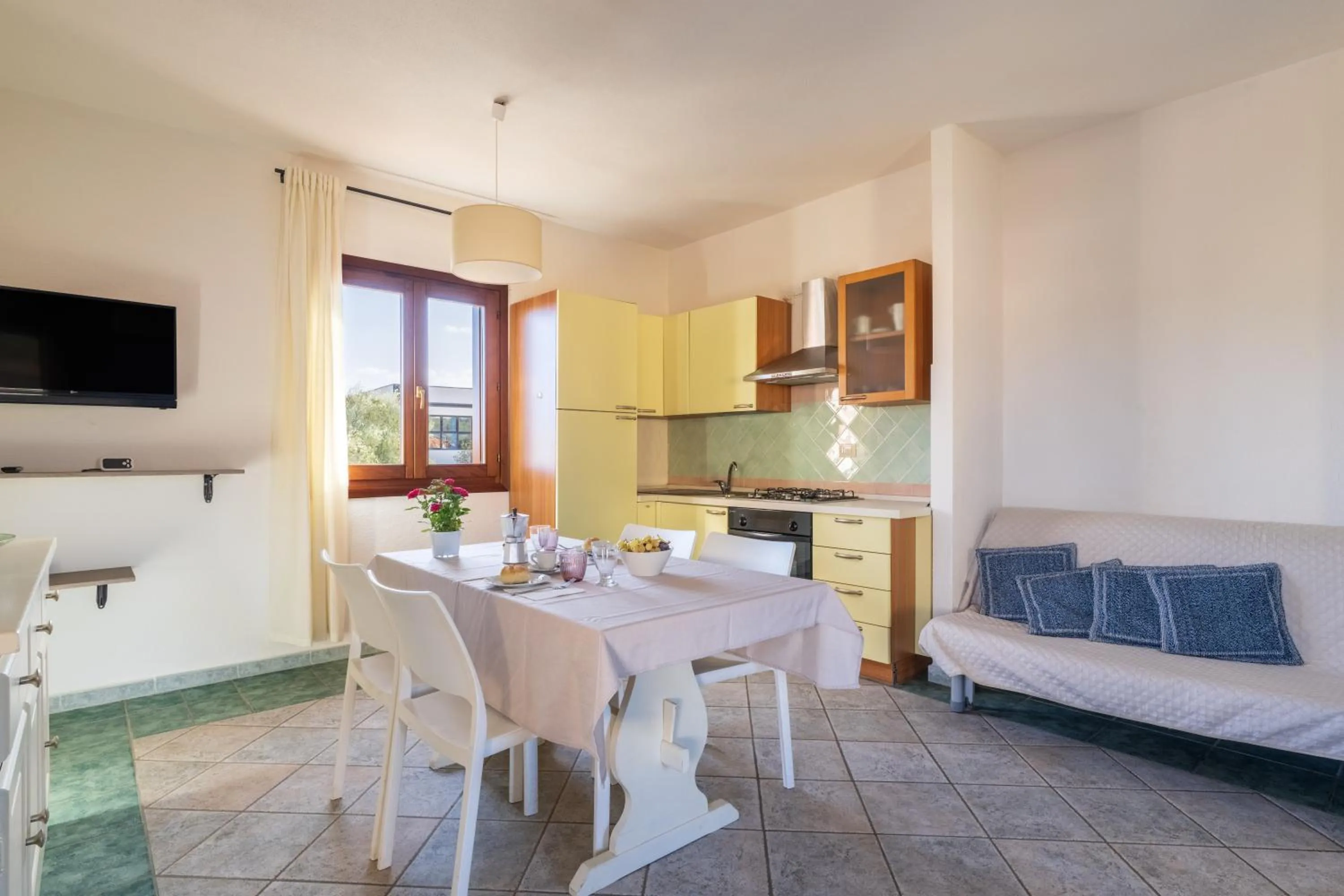 Kitchen or kitchenette in Appartamenti Tiffany