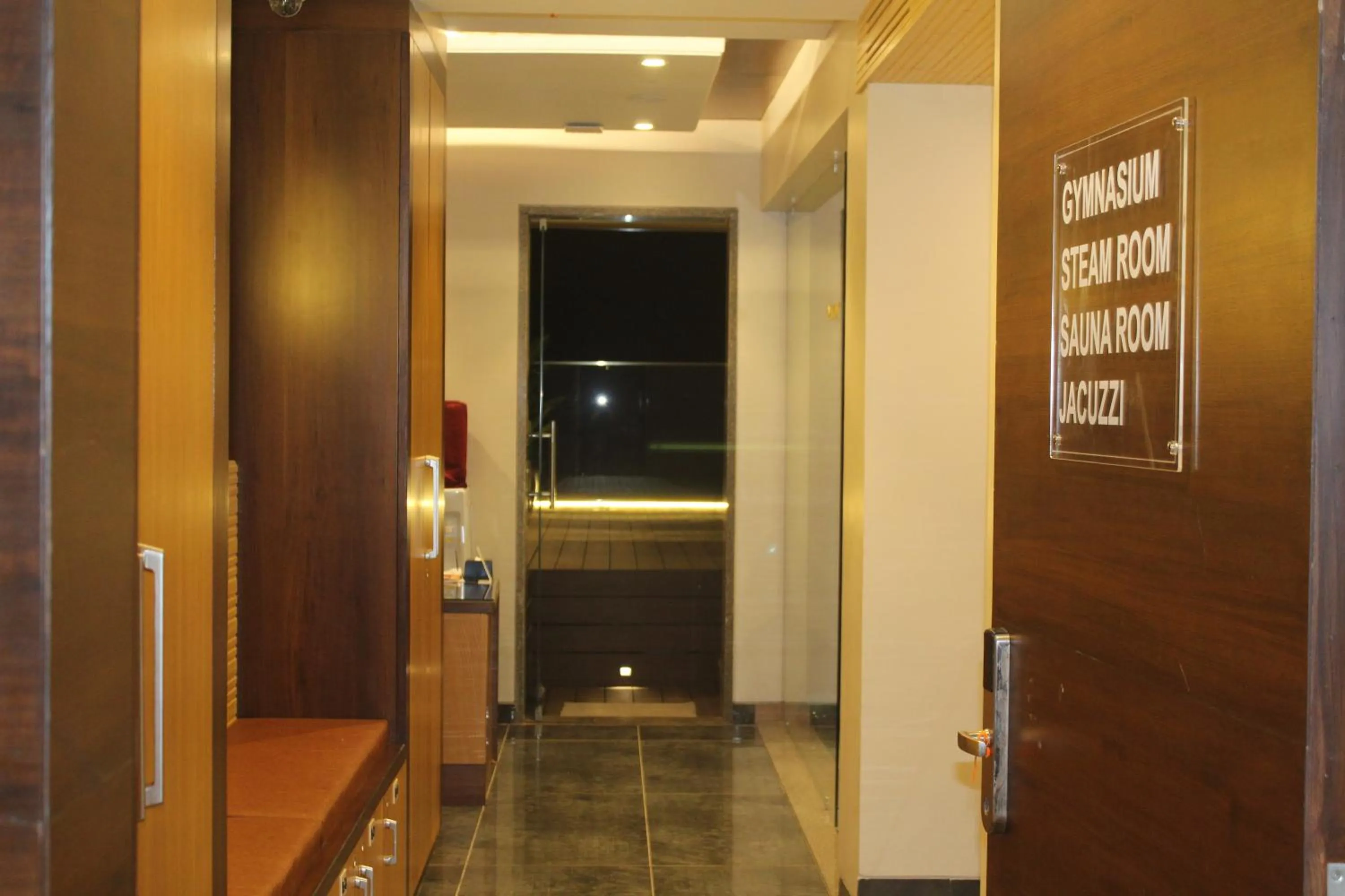Steam room in HOTEL RAJHANS ABHINANDAN