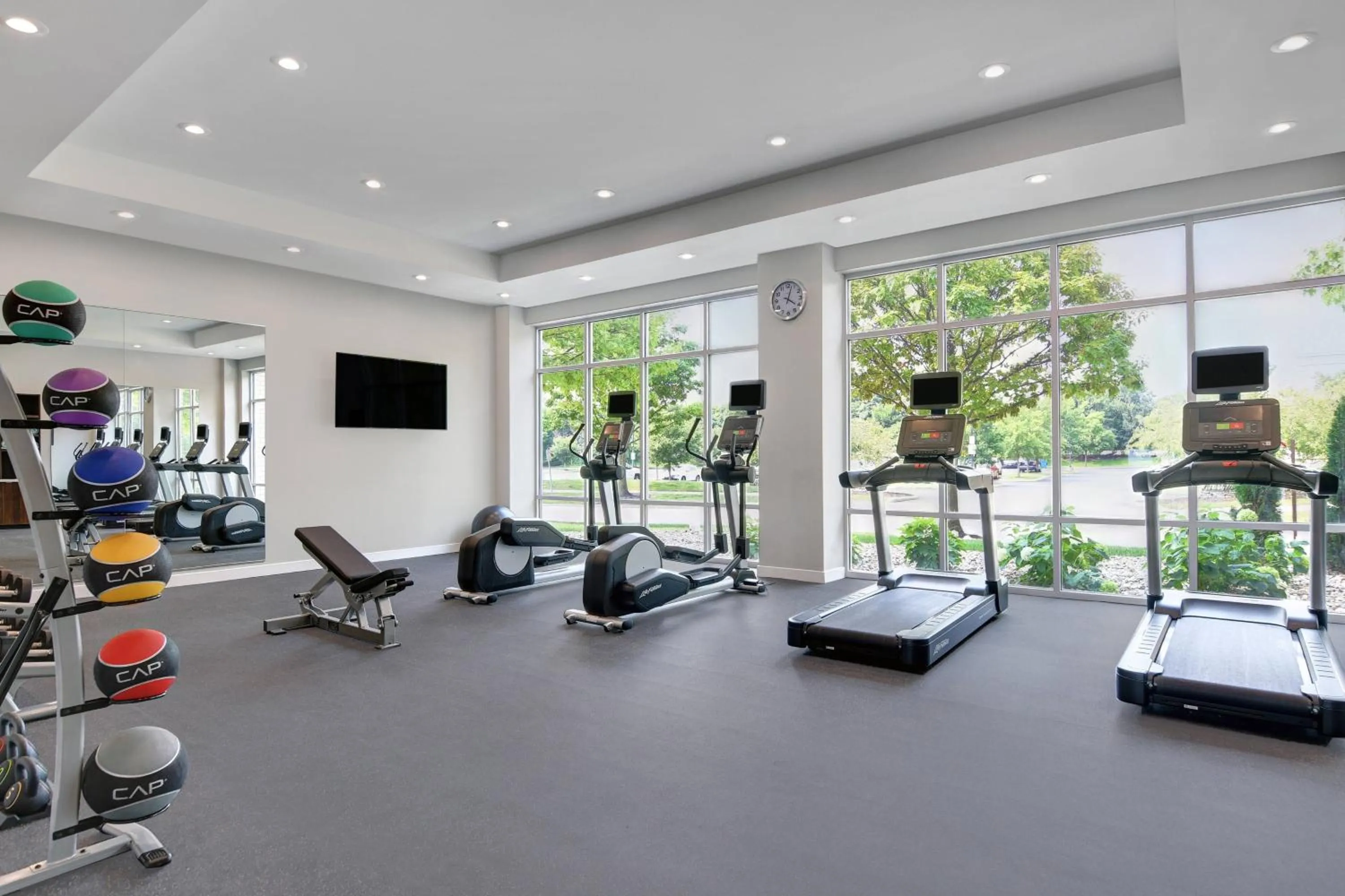 Fitness centre/facilities in TownePlace Suites by Marriott Columbus Dublin