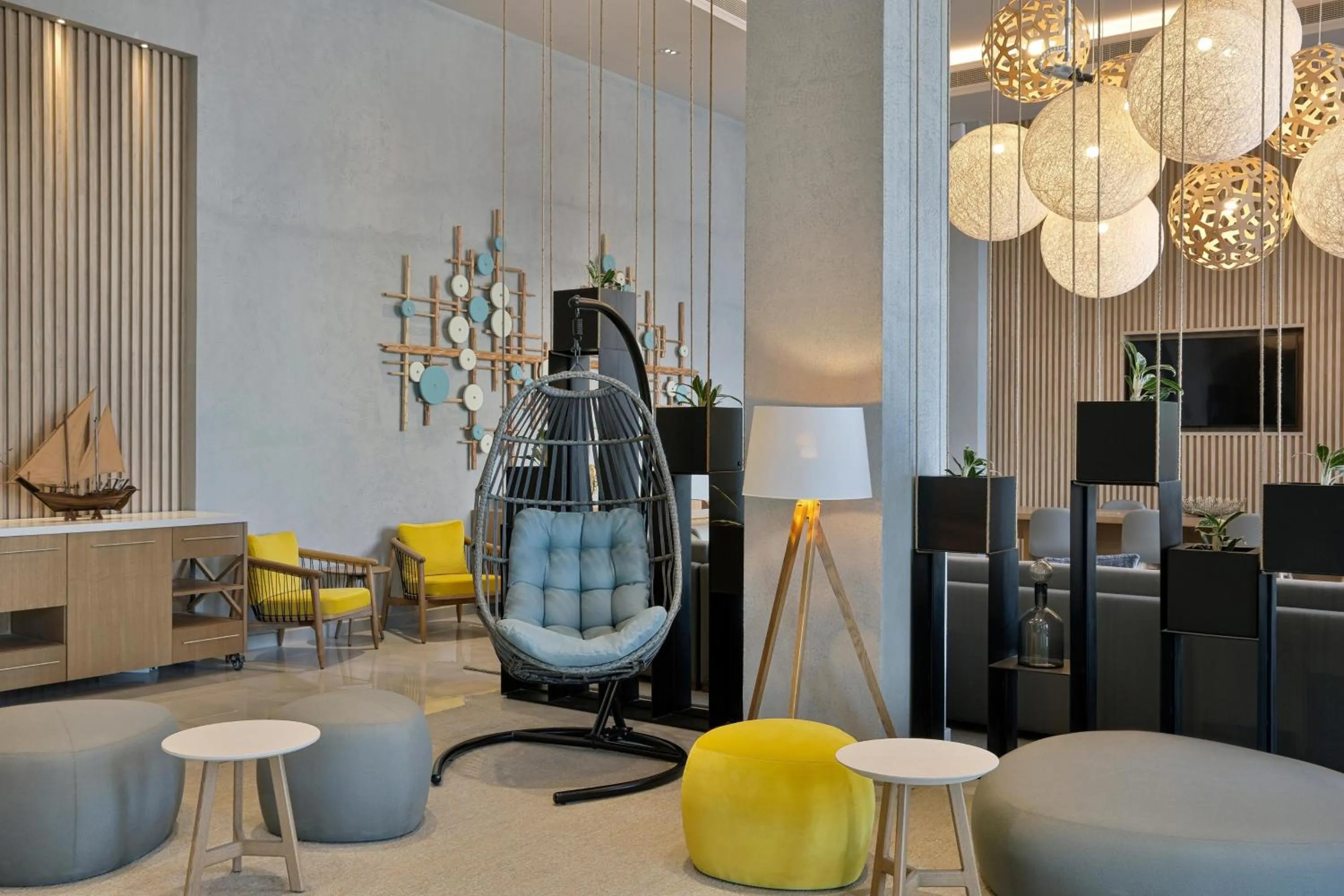 Lobby or reception in Element Al Jaddaf, Dubai