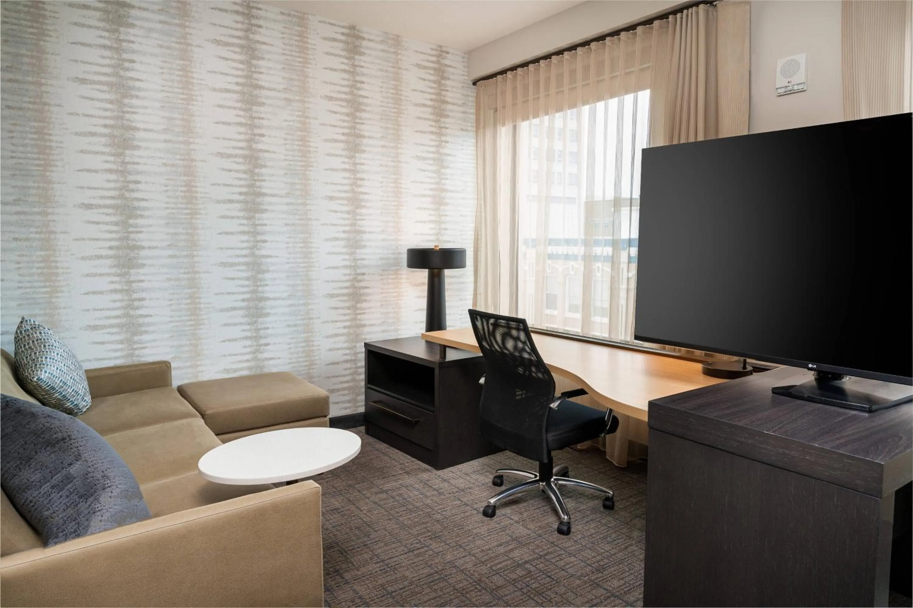 Living room in Residence Inn by Marriott Grand Rapids Downtown
