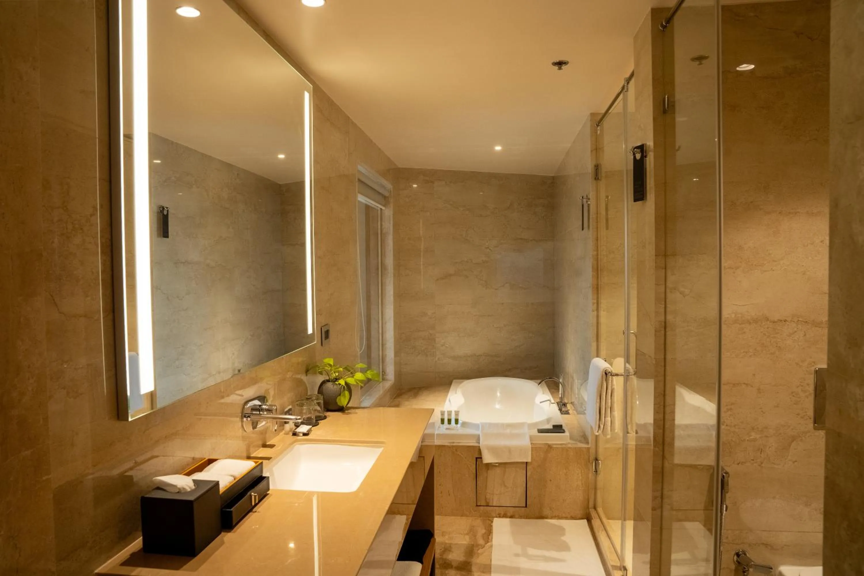Bathroom in Courtyard by Marriott Nashik