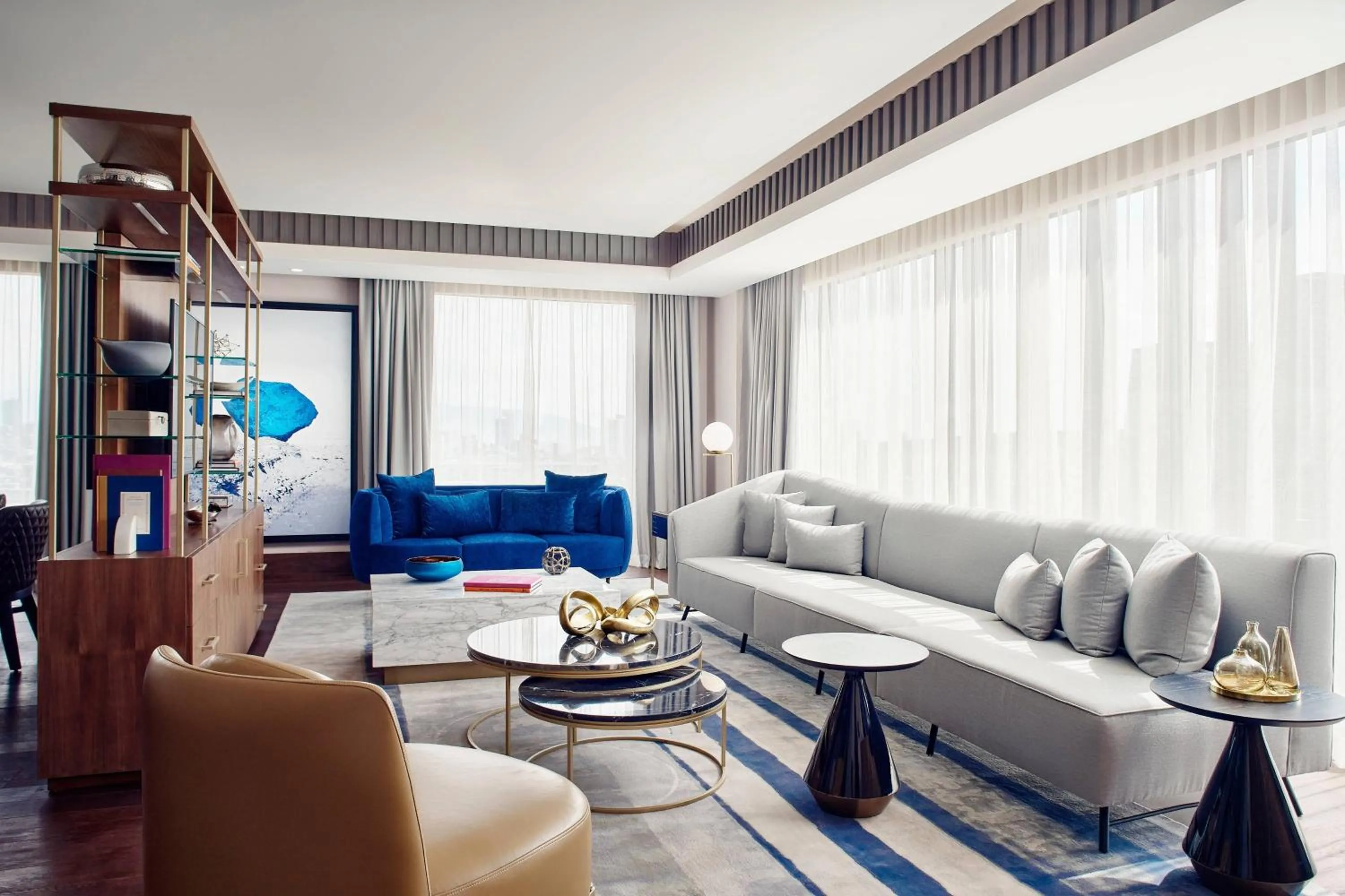 Living room in JW Marriott Hotel Monterrey Valle