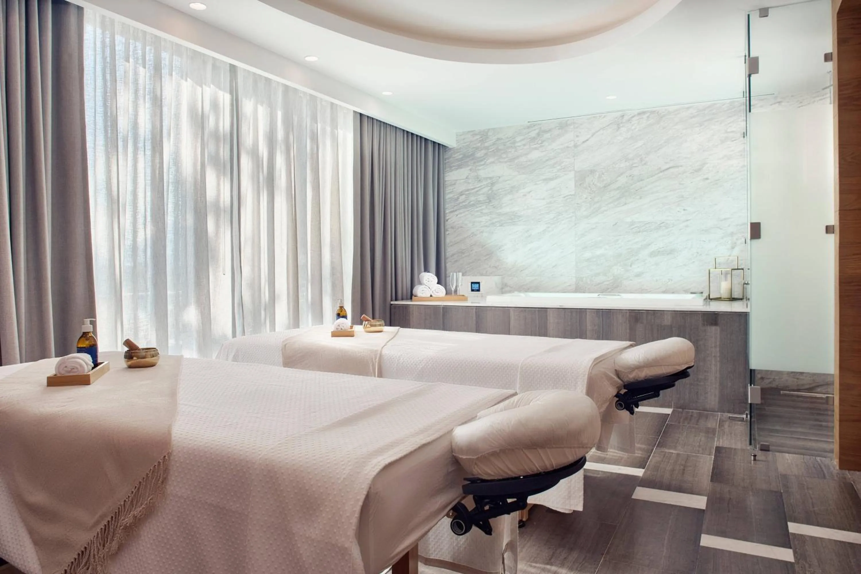 Spa and wellness centre/facilities, Bed in JW Marriott Hotel Monterrey Valle