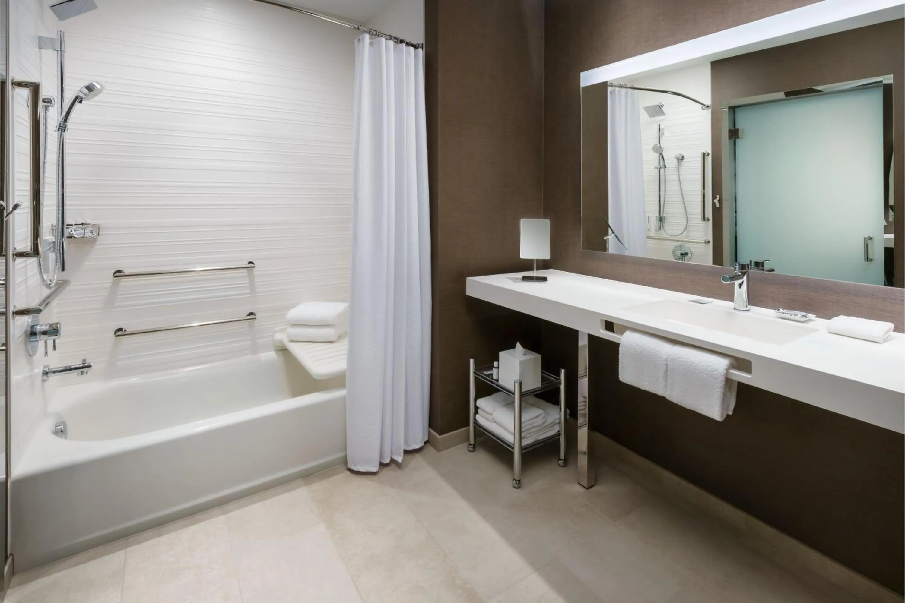 Bathroom in AC Hotel By Marriott Portland Beaverton