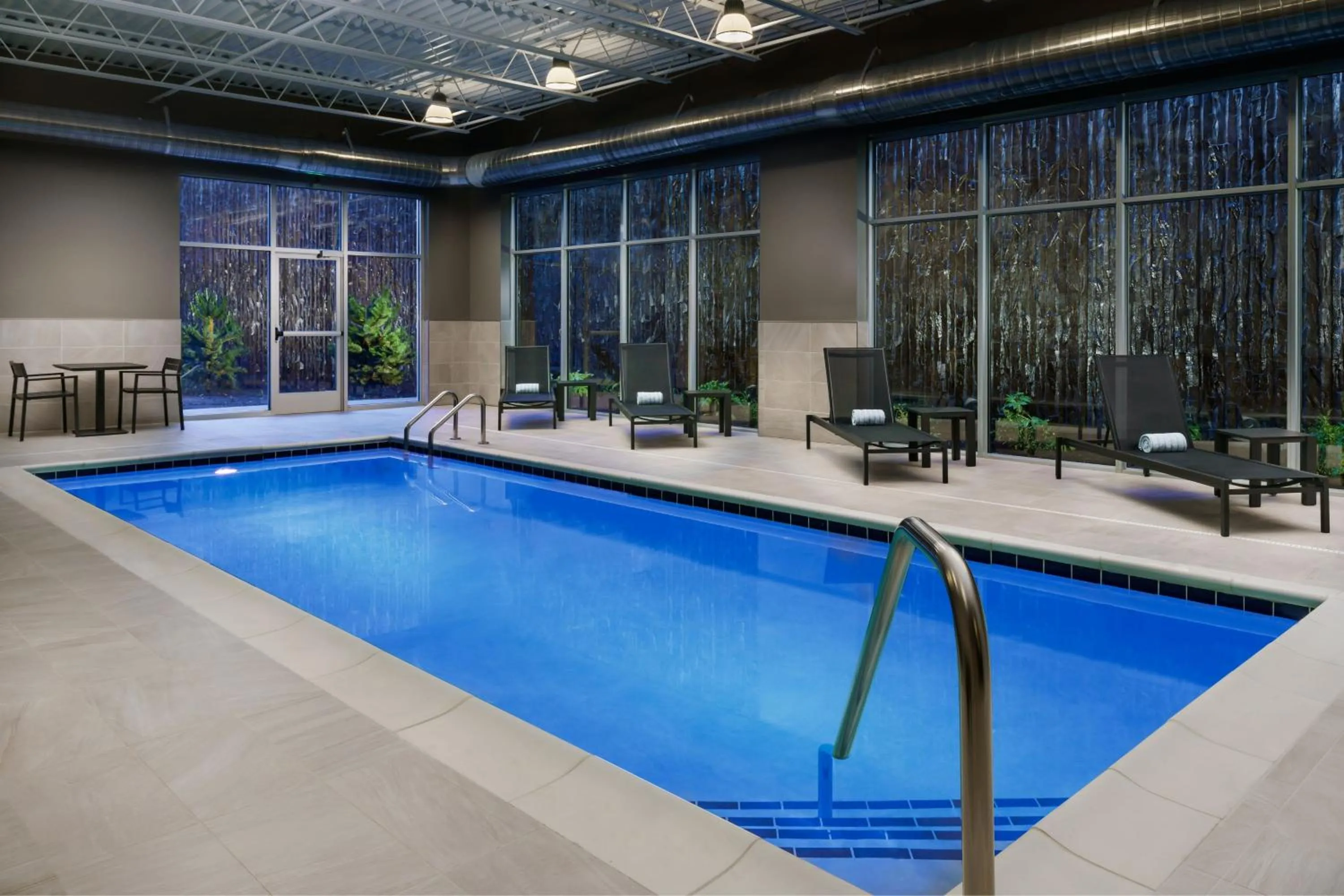 Swimming pool in AC Hotel By Marriott Portland Beaverton