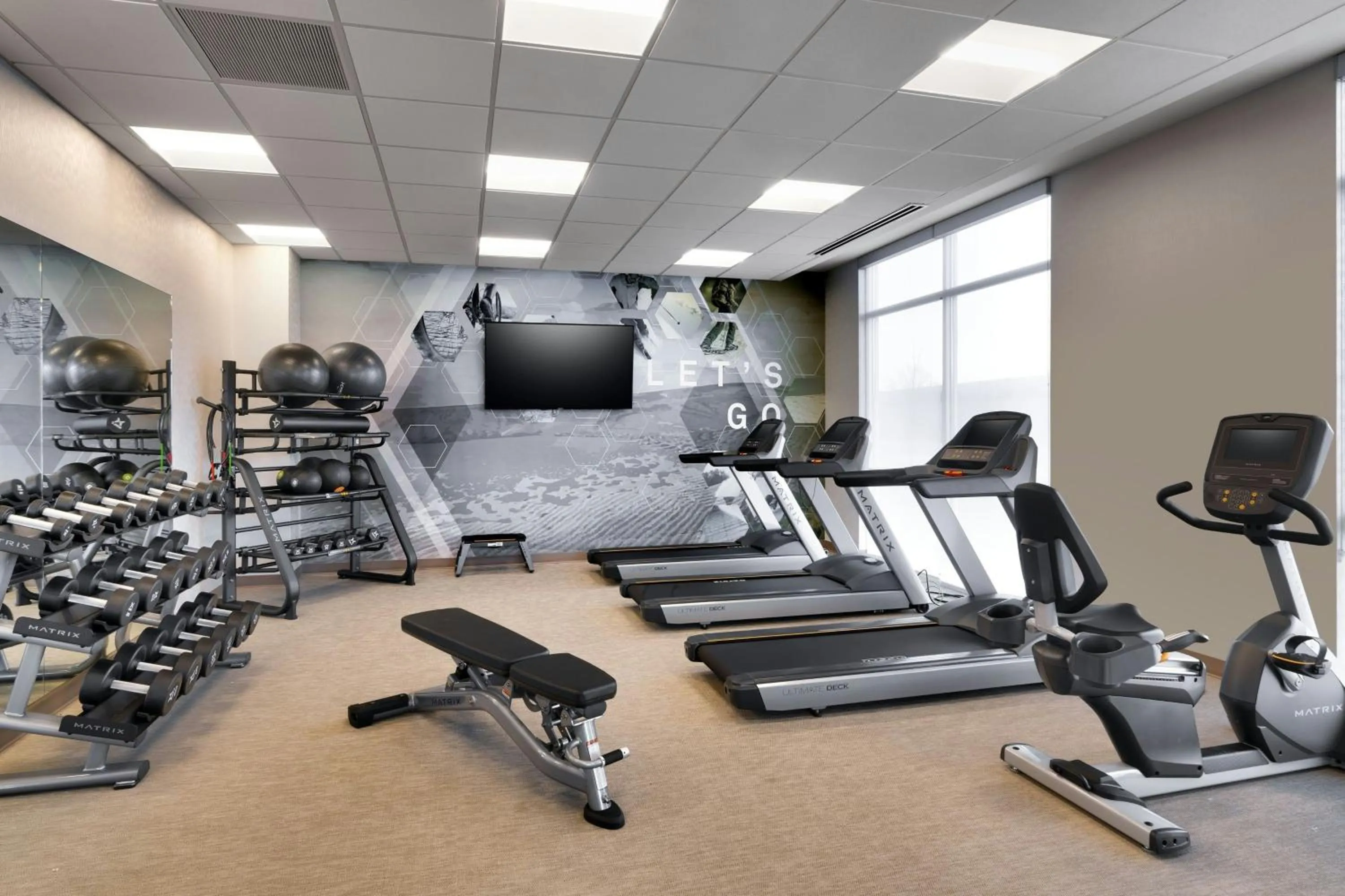 Fitness centre/facilities in SpringHill Suites By Marriott Salt Lake City West Valley