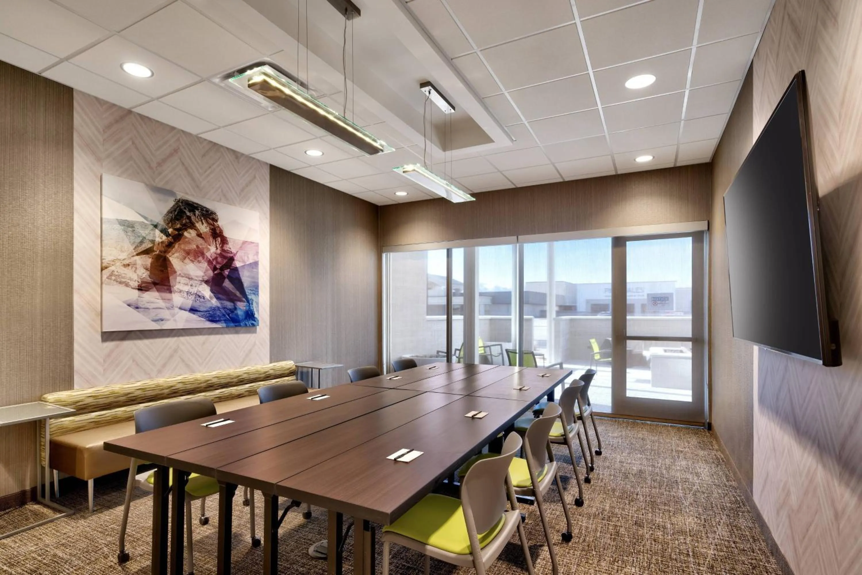 Meeting/conference room in SpringHill Suites By Marriott Salt Lake City West Valley