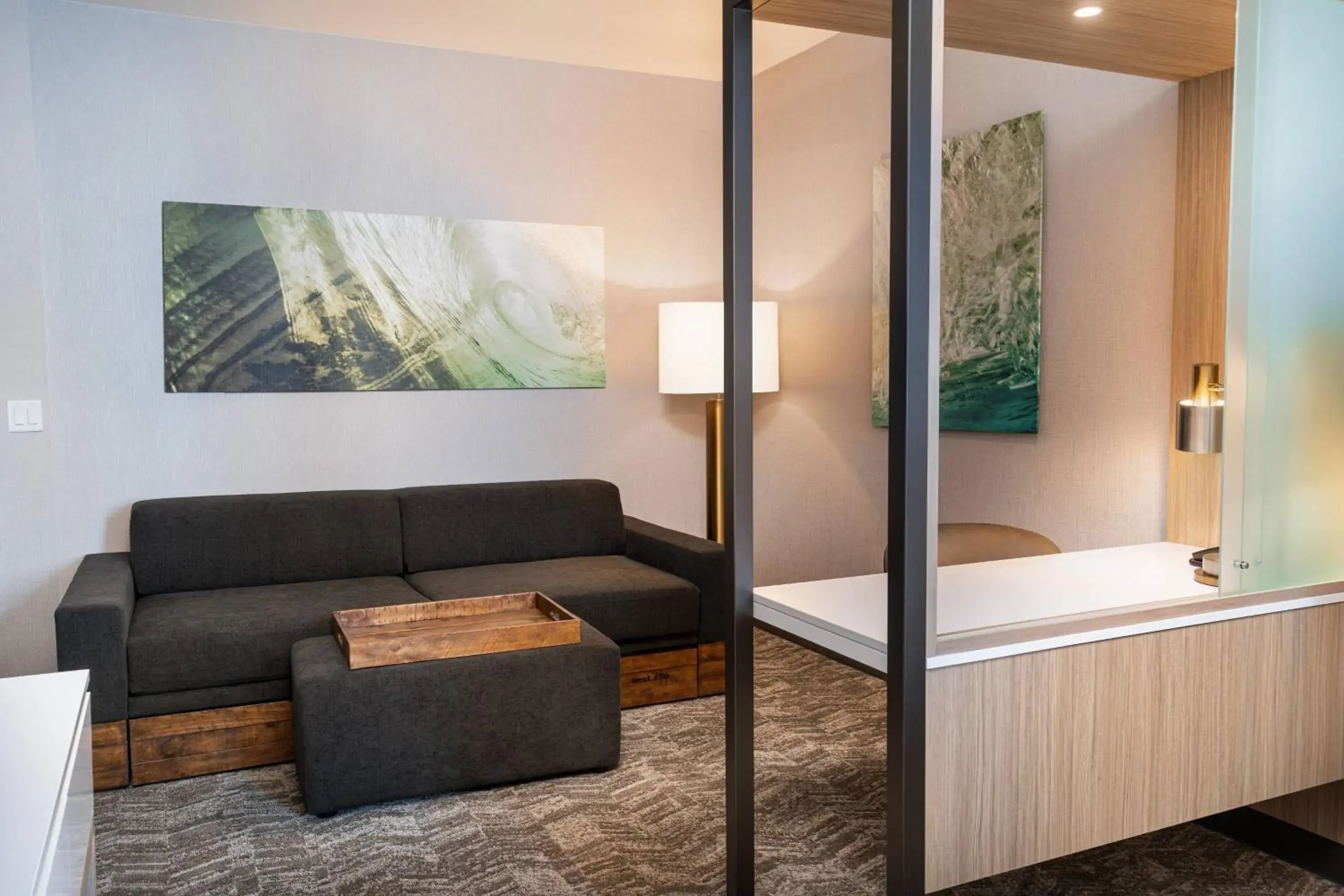 Wellness King Room in SpringHill Suites by Marriott Irvine Lake Forest Wellness King Room in SpringHill Suites by Marriott Irvine Lake Forest