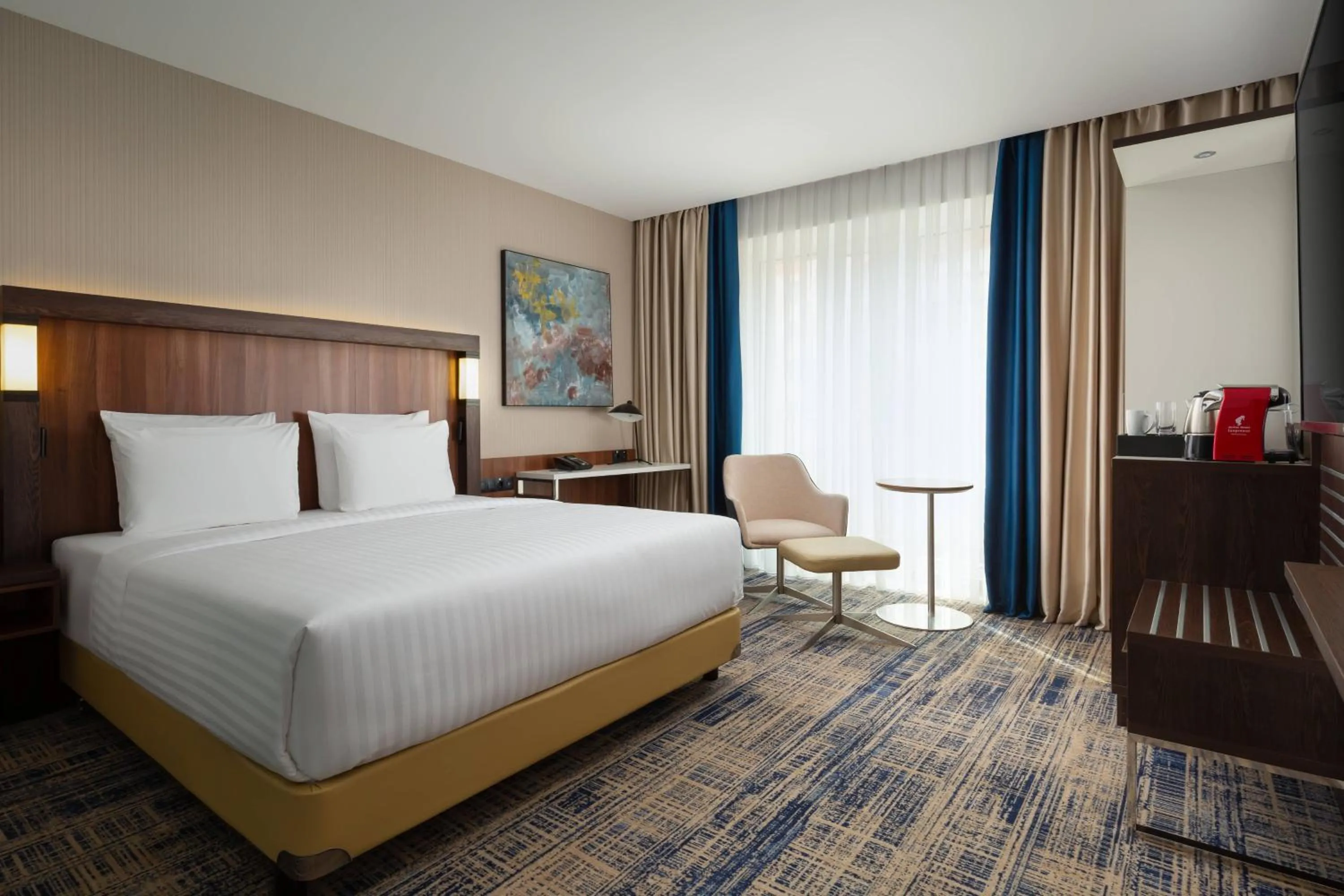 Photo of the whole room, Bed in Courtyard by Marriott Tashkent