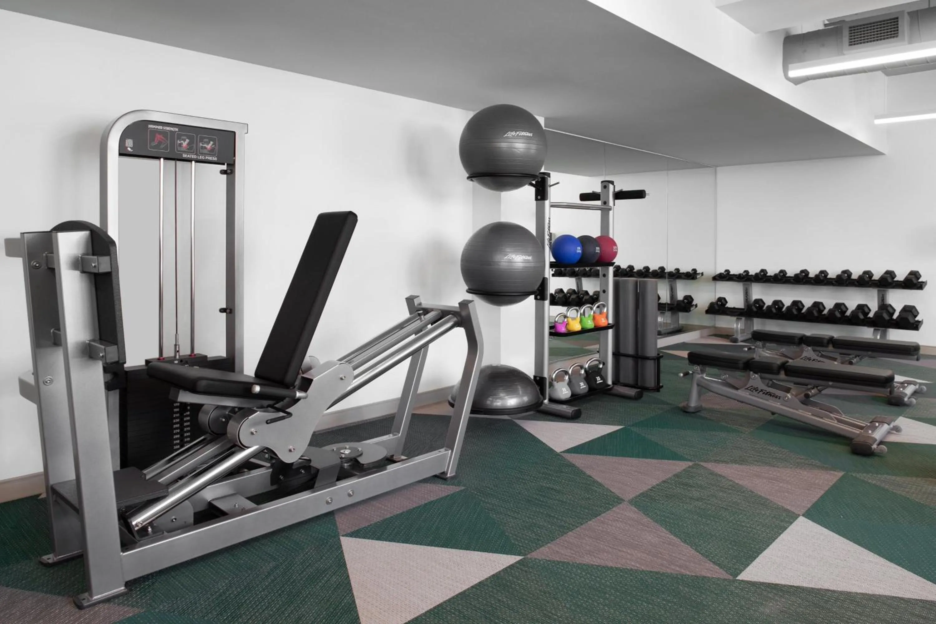 Fitness centre/facilities in Aloft Tampa Midtown