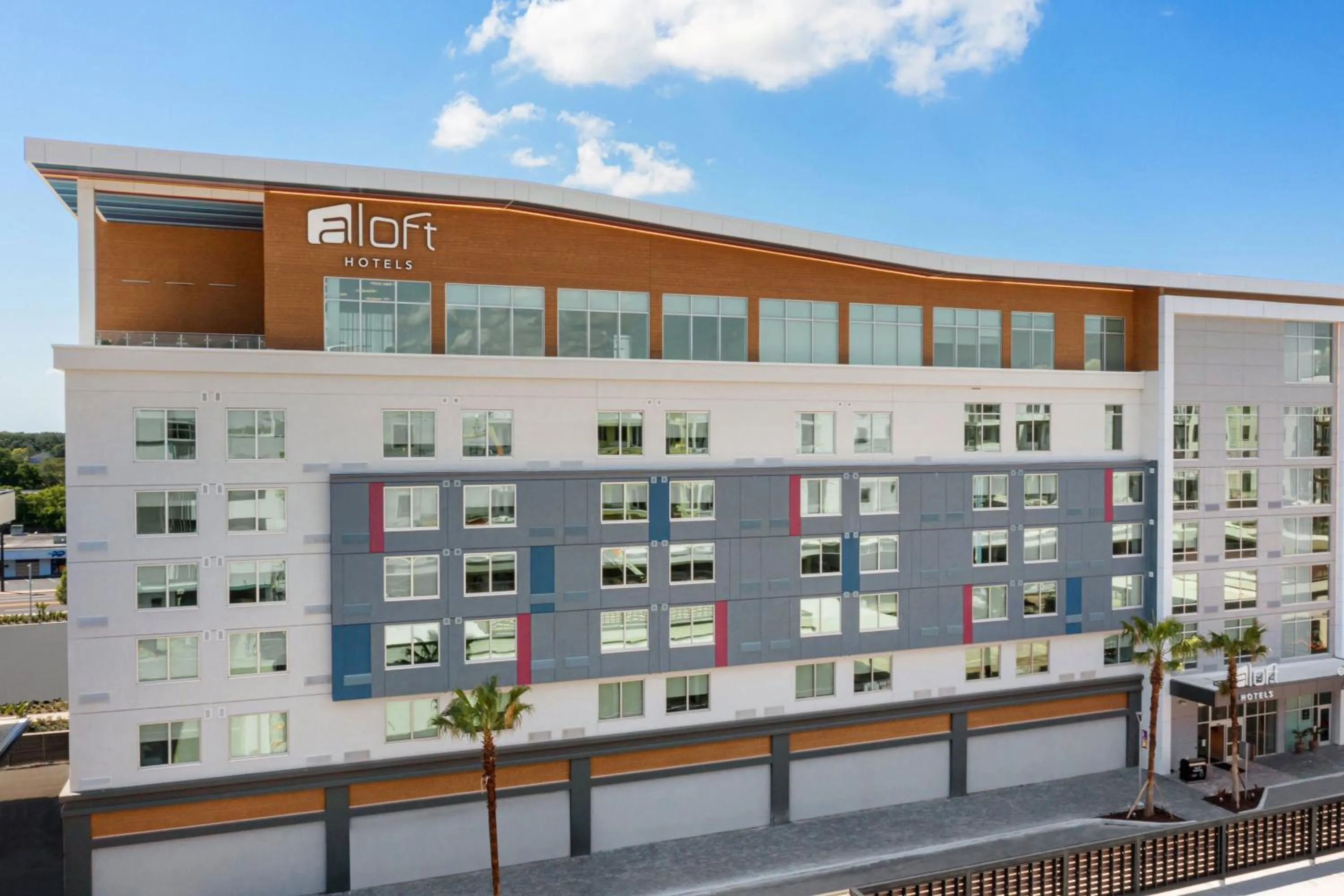 Property building in Aloft Tampa Midtown