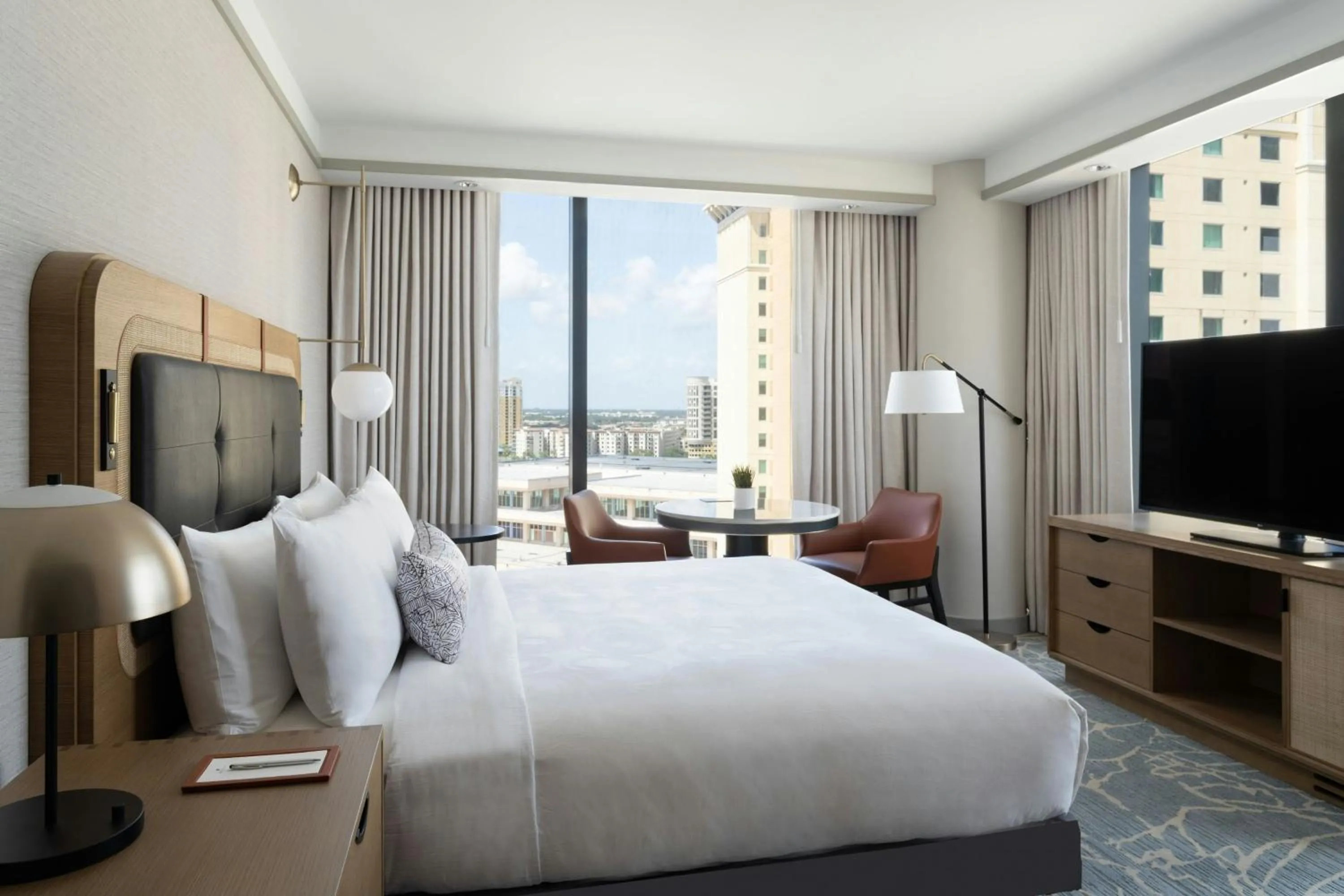 Photo of the whole room, Bed in JW Marriott Tampa Water Street