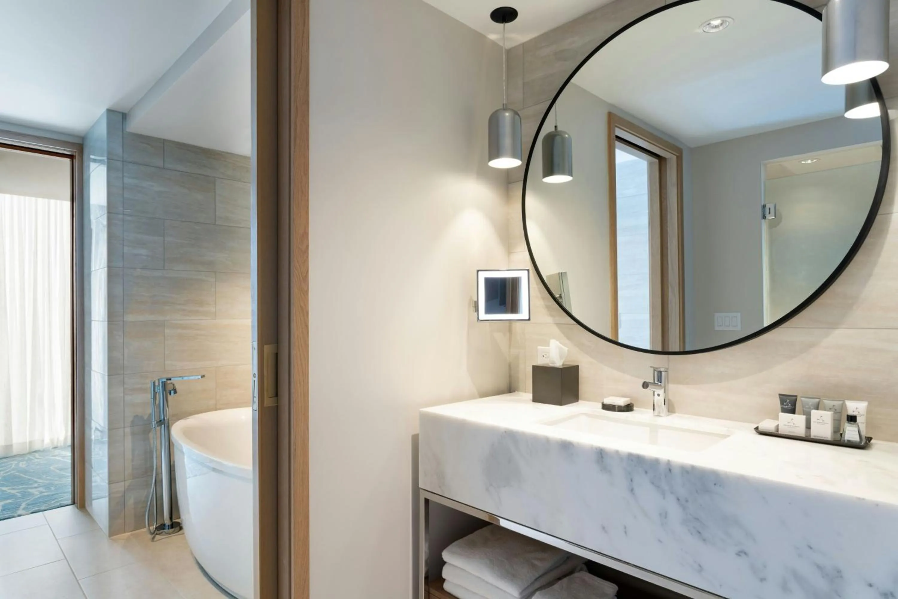 Bathroom in JW Marriott Tampa Water Street