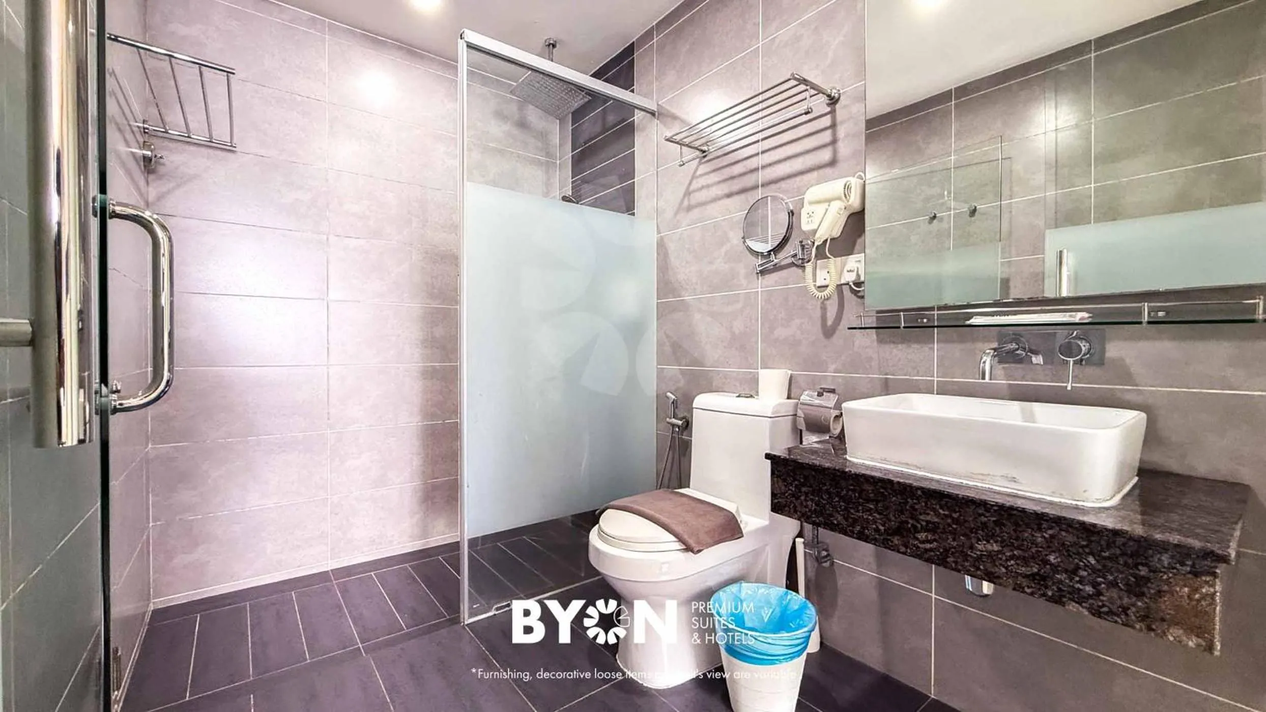 Bathroom in Premium Suites D'lement Genting Highlands by BYON