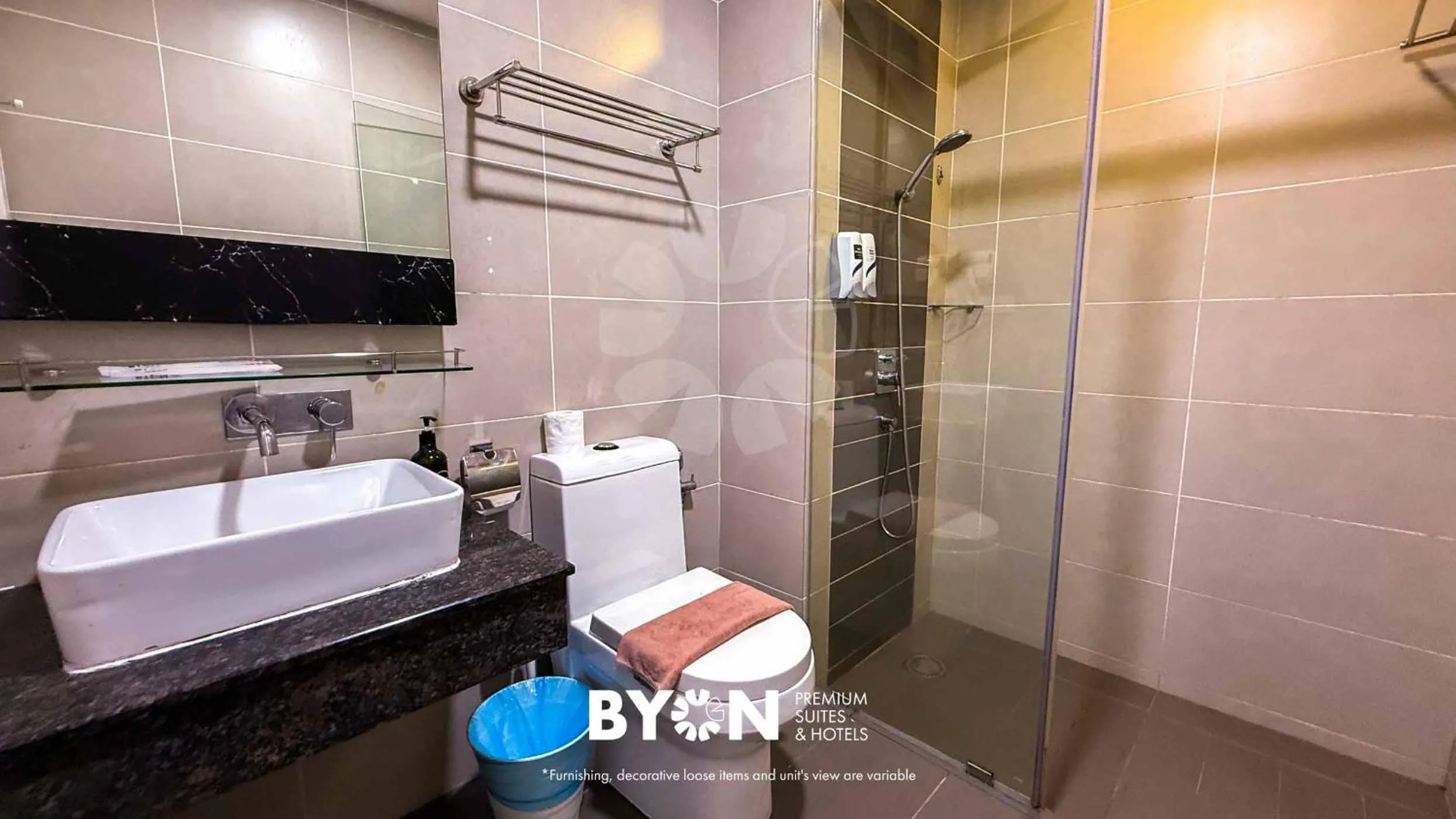 Bathroom in Premium Suites D'lement Genting Highlands by BYON