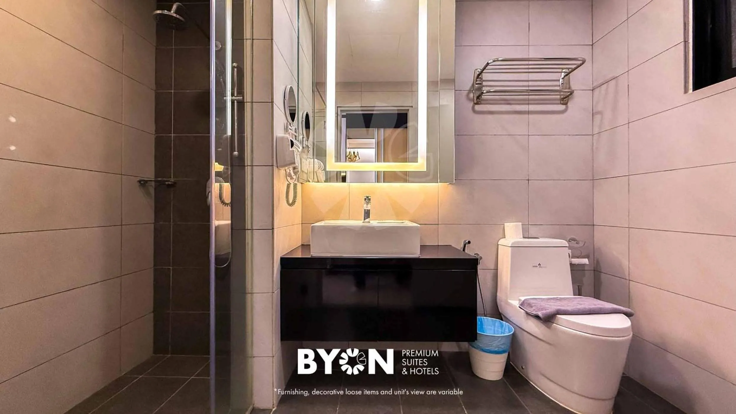 Bathroom in Premium Suites D'lement Genting Highlands by BYON