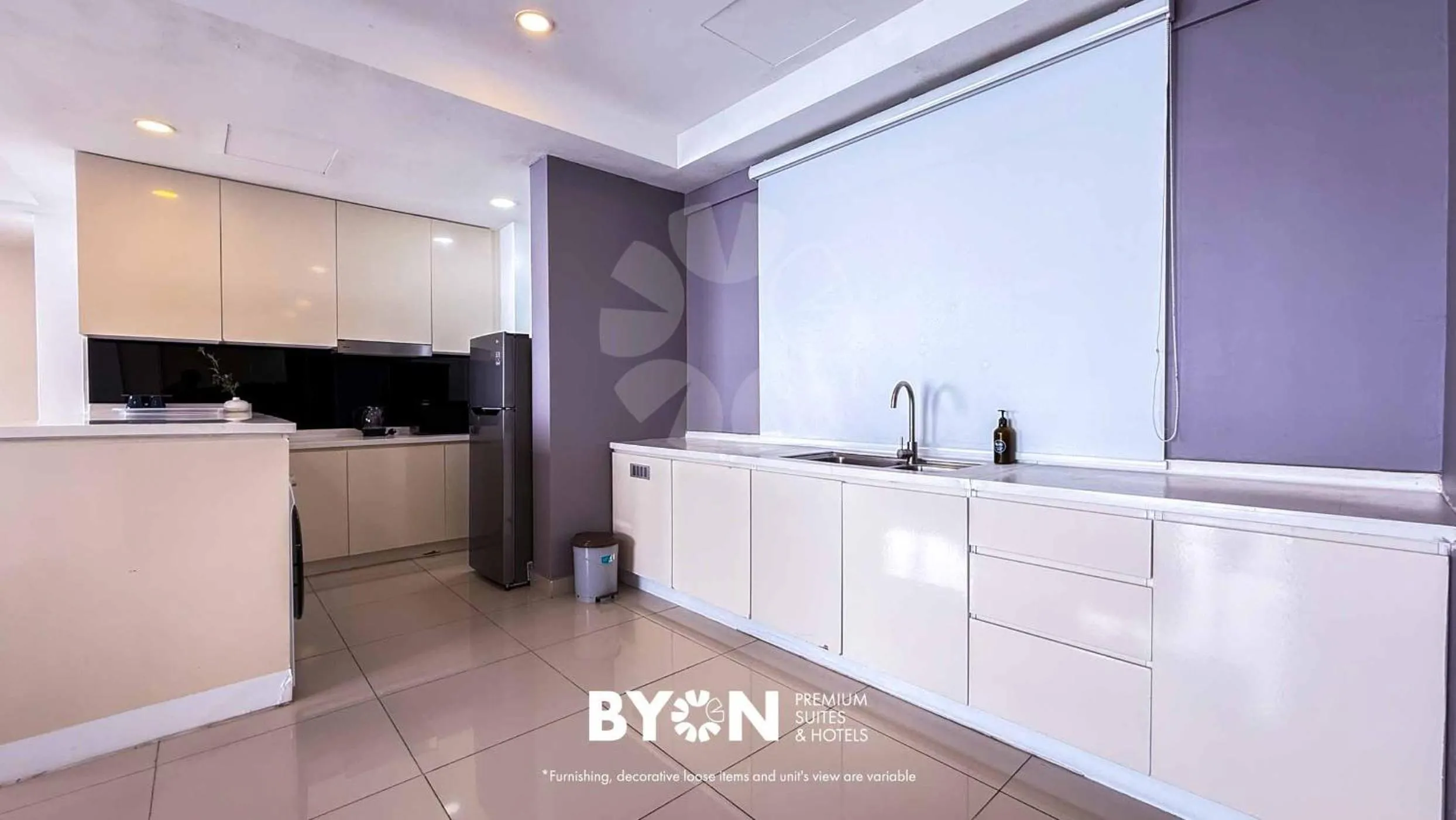 Kitchen or kitchenette in Premium Suites D'lement Genting Highlands by BYON