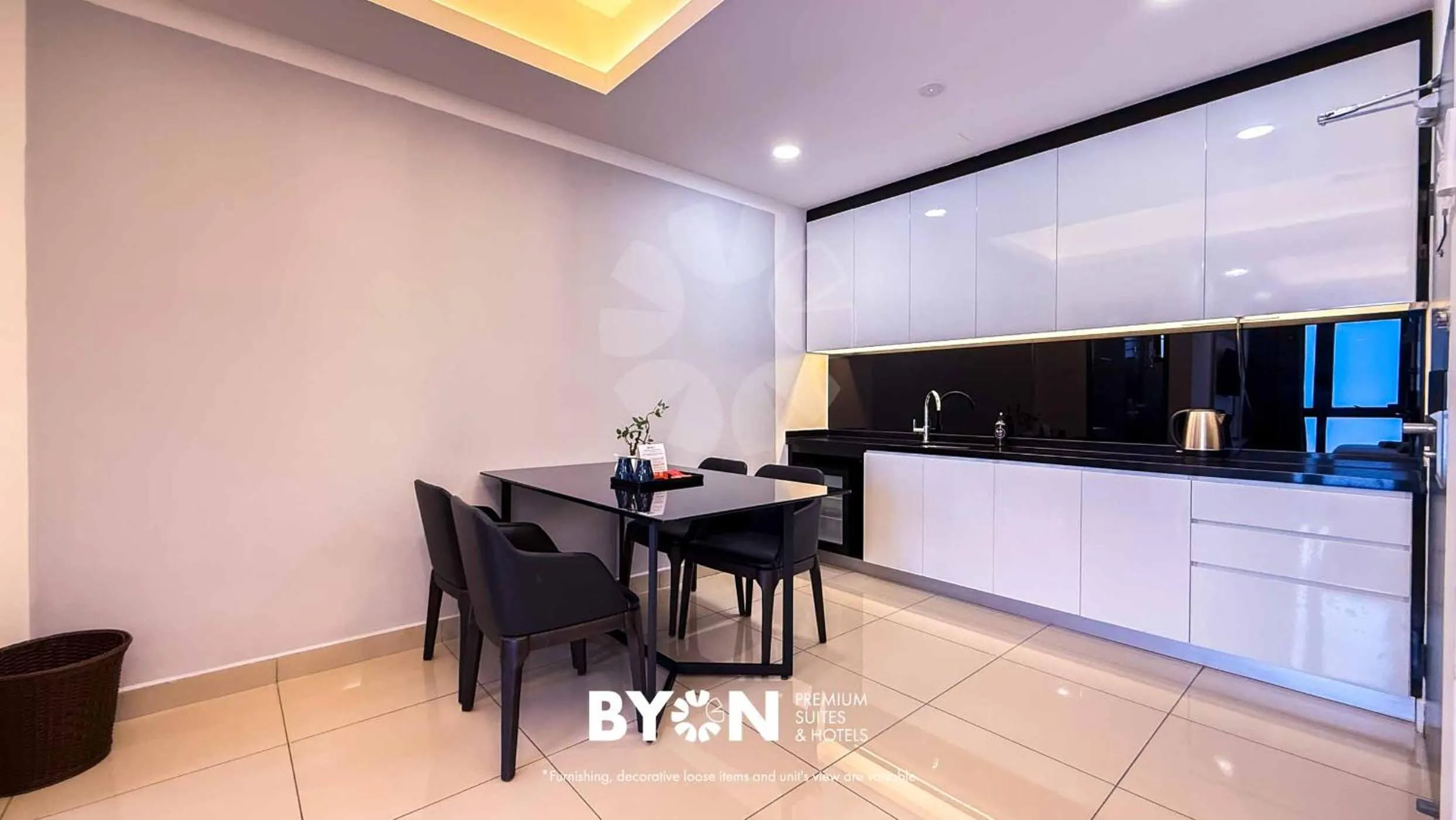 Kitchen or kitchenette in Premium Suites D'lement Genting Highlands by BYON