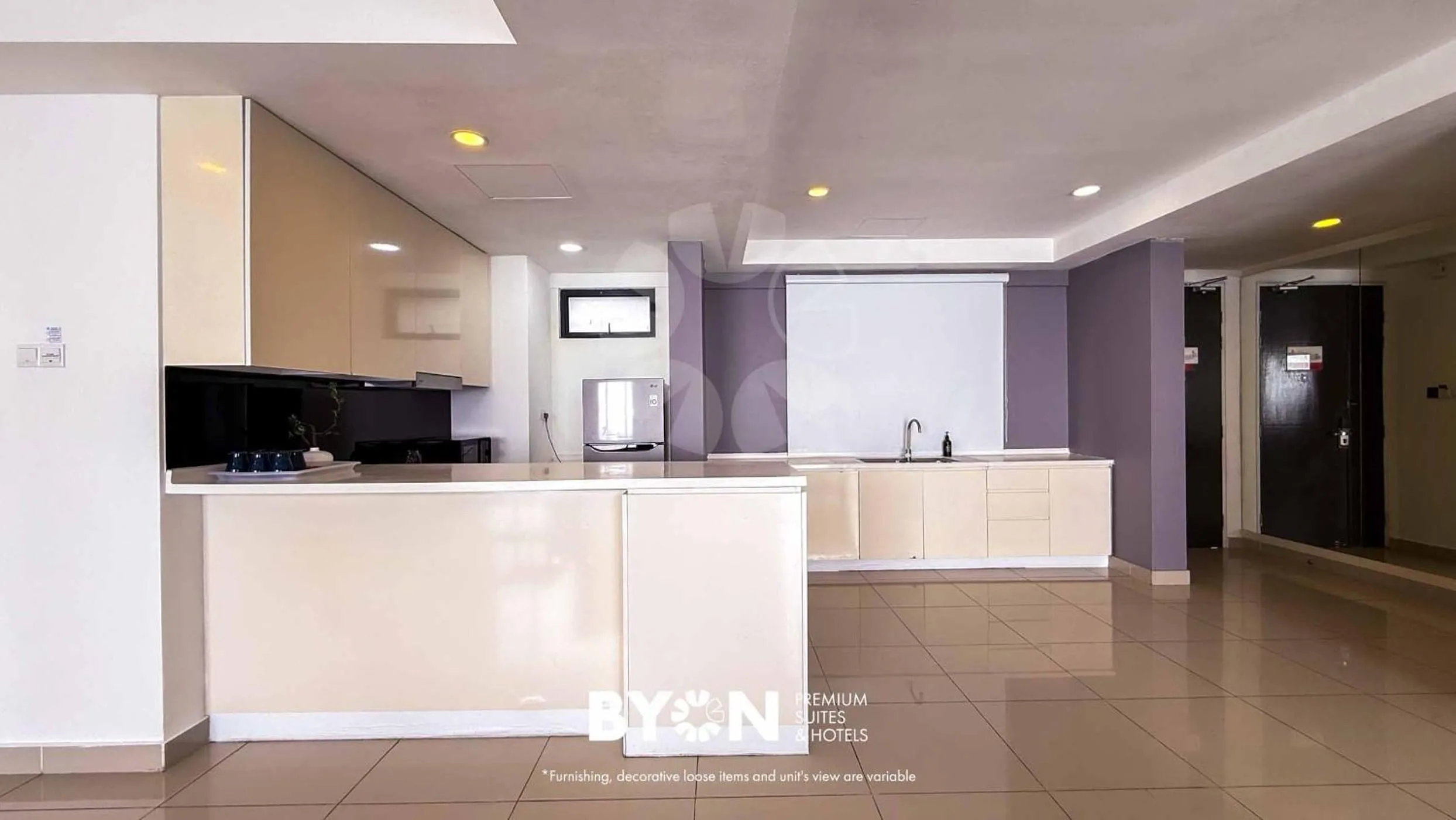 Kitchen or kitchenette in Premium Suites D'lement Genting Highlands by BYON