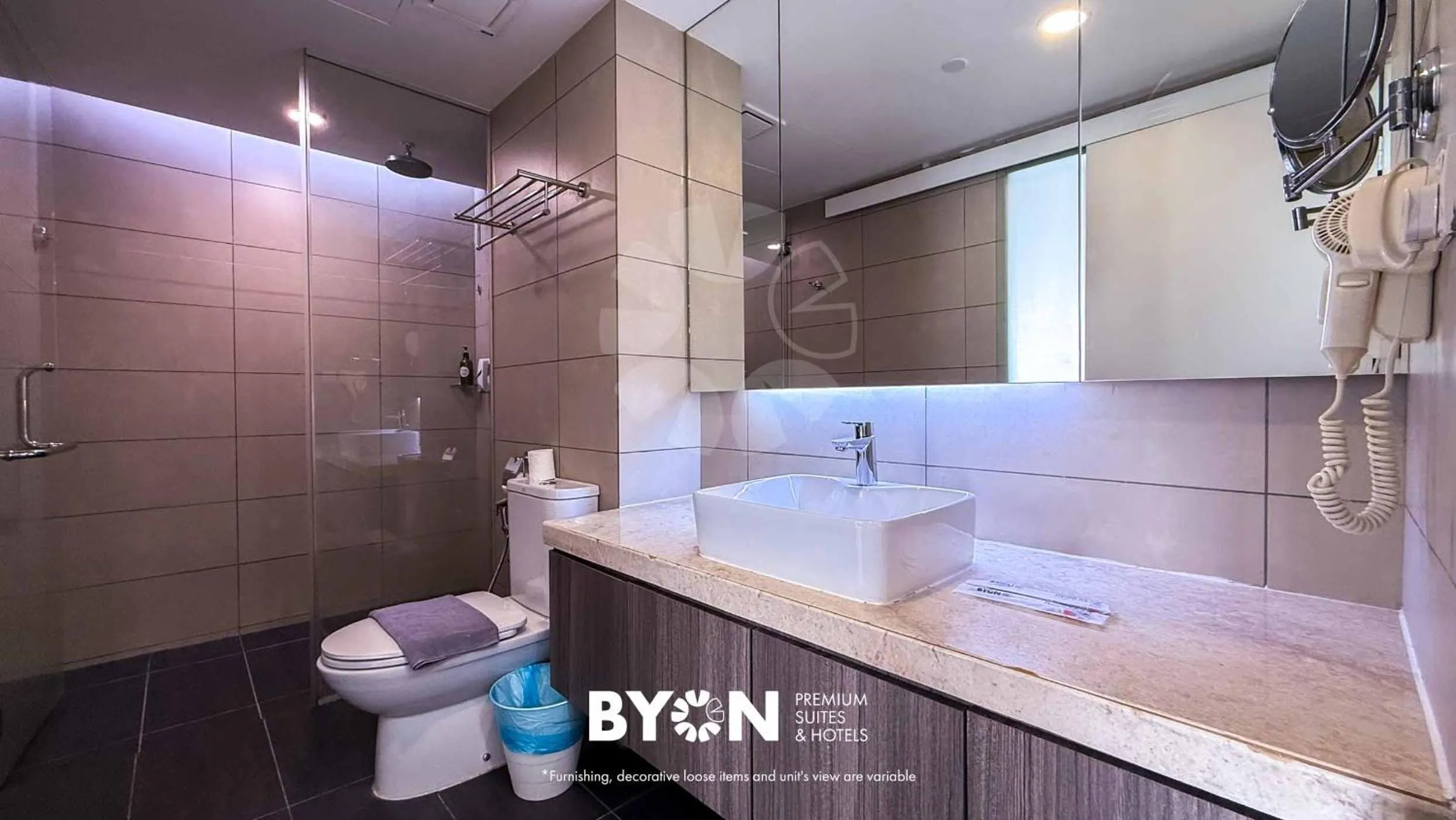 Bathroom in Premium Suites D'lement Genting Highlands by BYON
