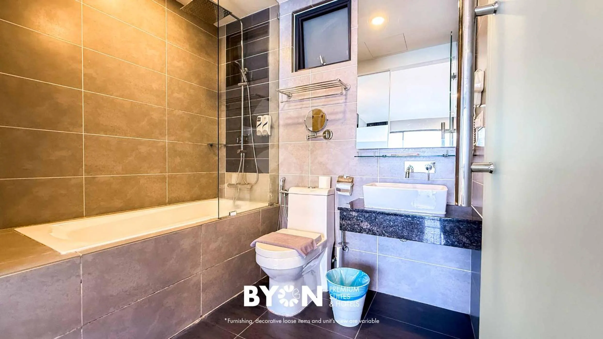 Bathroom in Premium Suites D'lement Genting Highlands by BYON