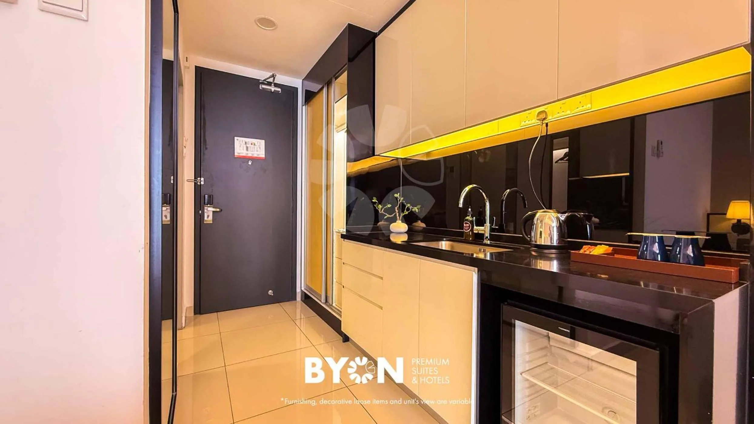 Kitchen or kitchenette in Premium Suites D'lement Genting Highlands by BYON